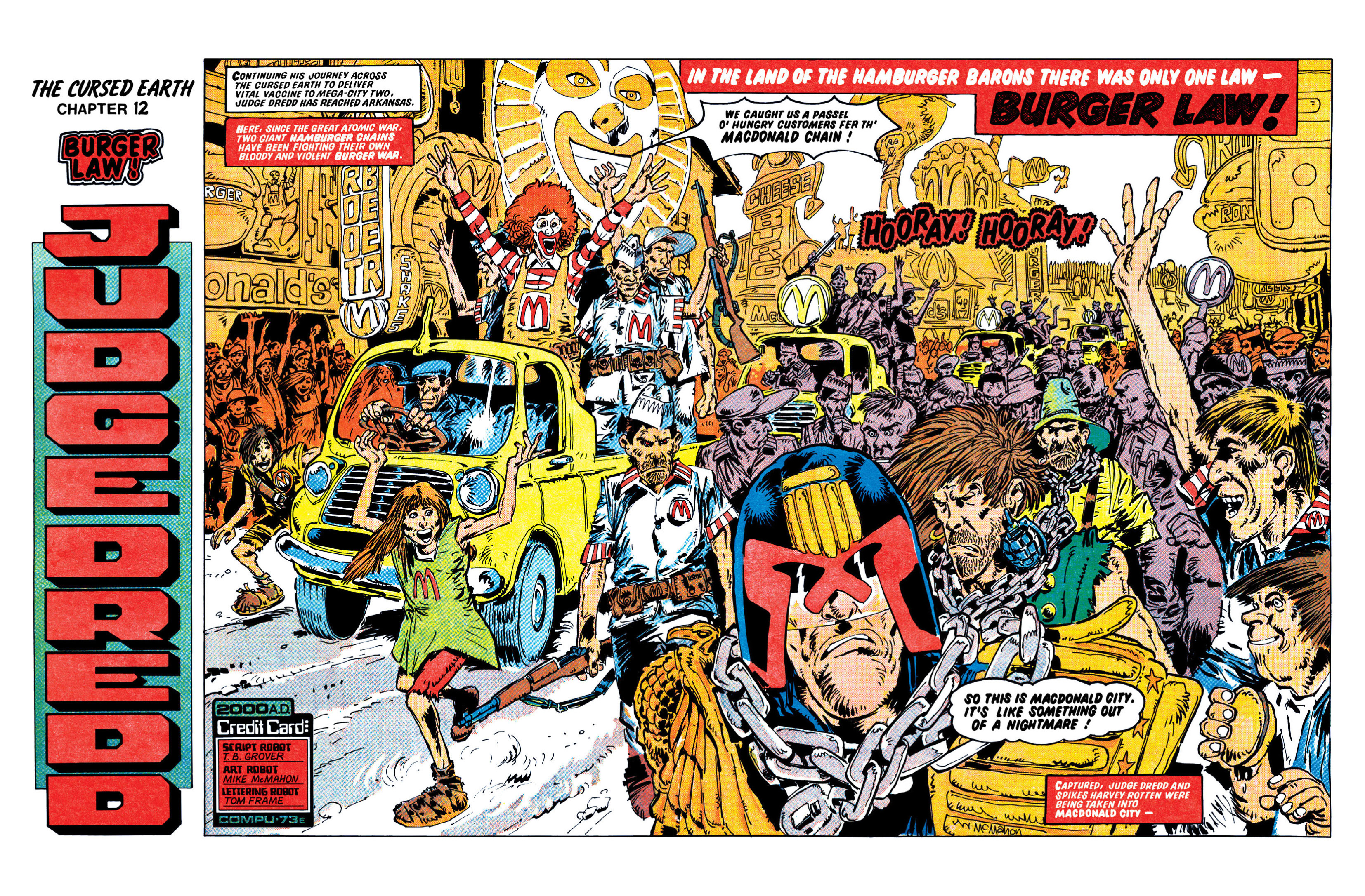 Read online Judge Dredd: The Cursed Earth Uncensored comic -  Issue # TPB - 81