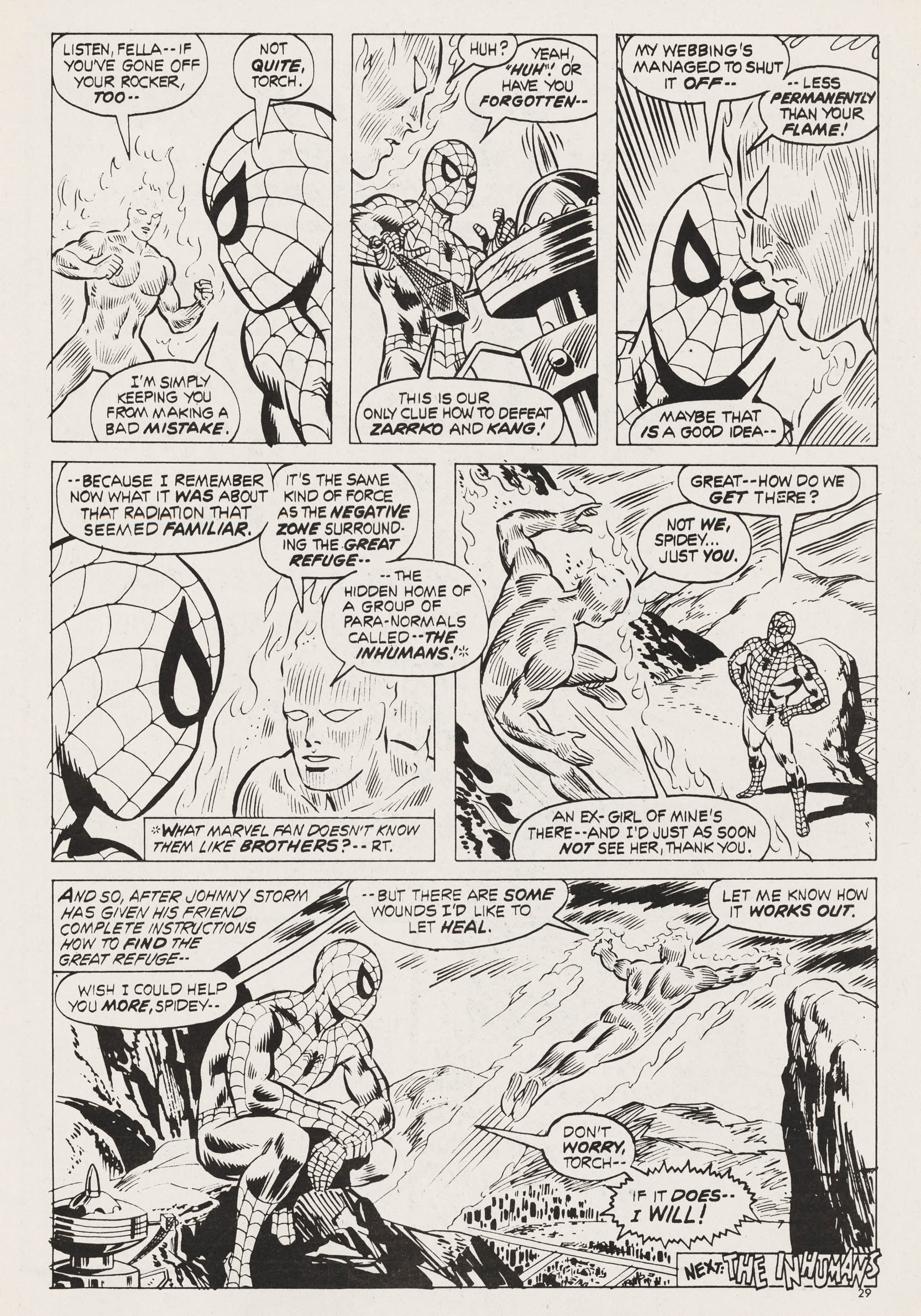 Read online Captain Britain (1976) comic -  Issue #29 - 29