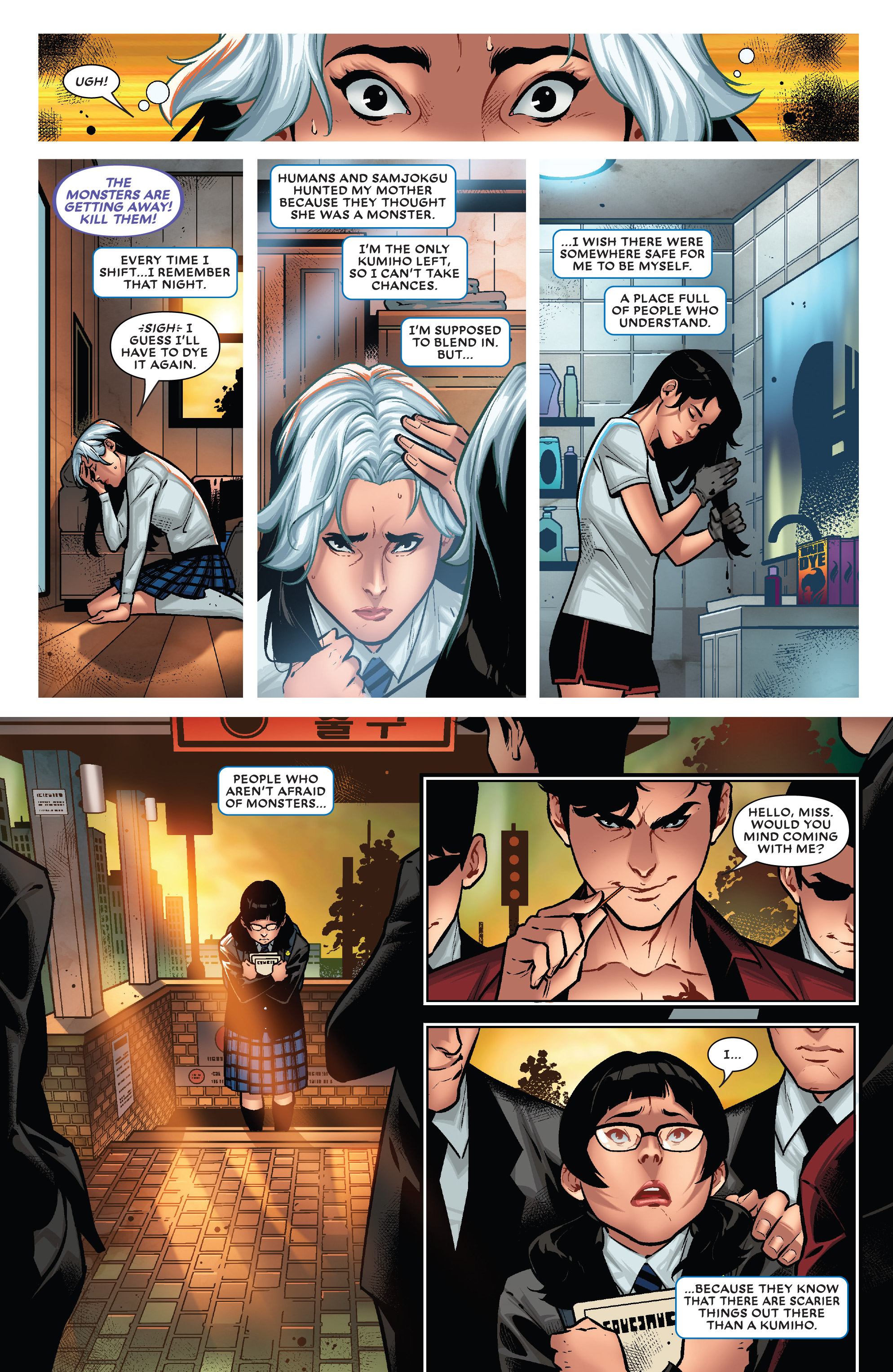 Read online Future Fight Firsts: White Fox comic -  Issue # Full - 13