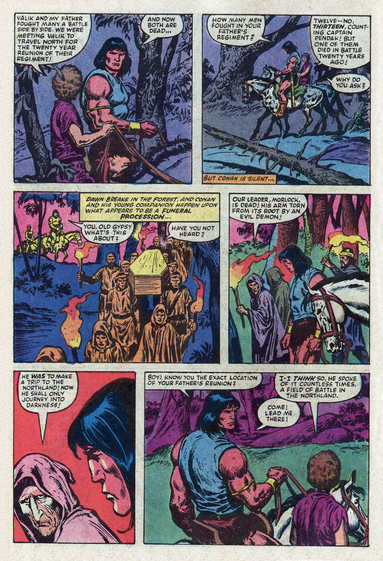 Read online Conan the Barbarian (1970) comic -  Issue #149 - 10