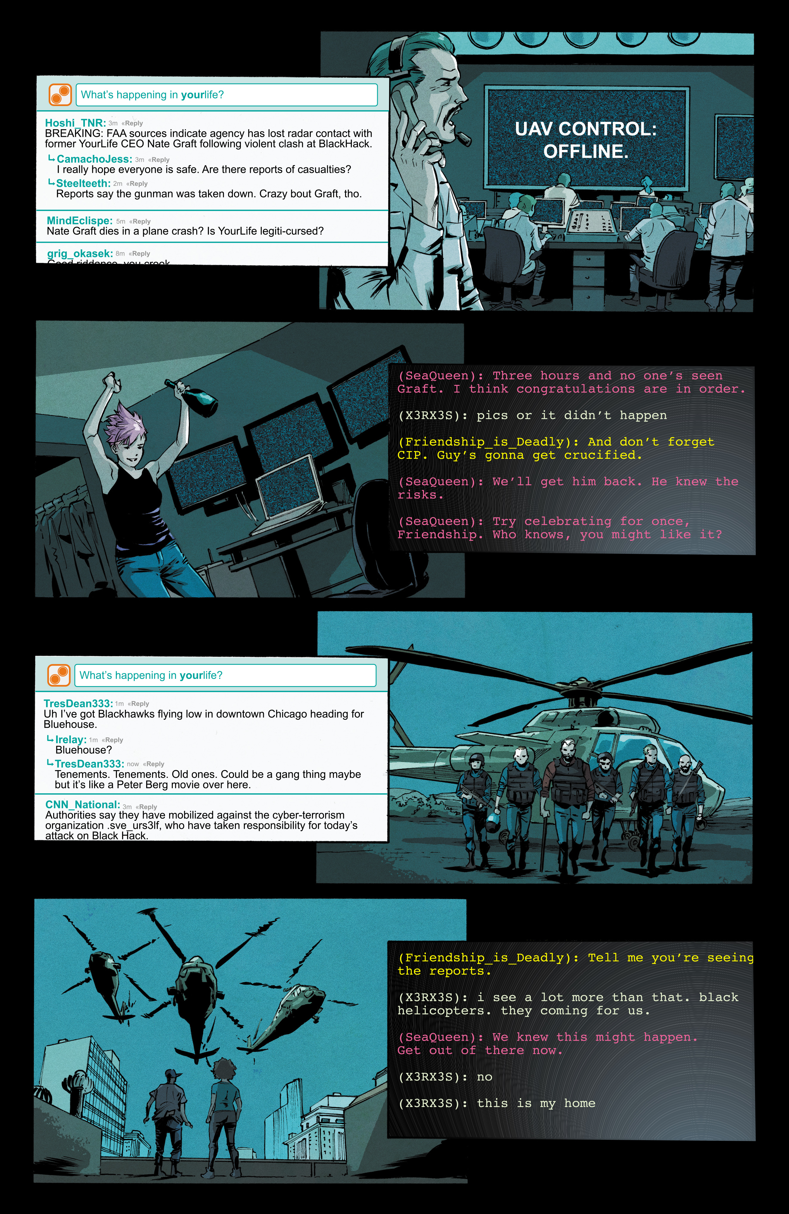 Read online Hacktivist Volume 2 comic -  Issue #4 - 3