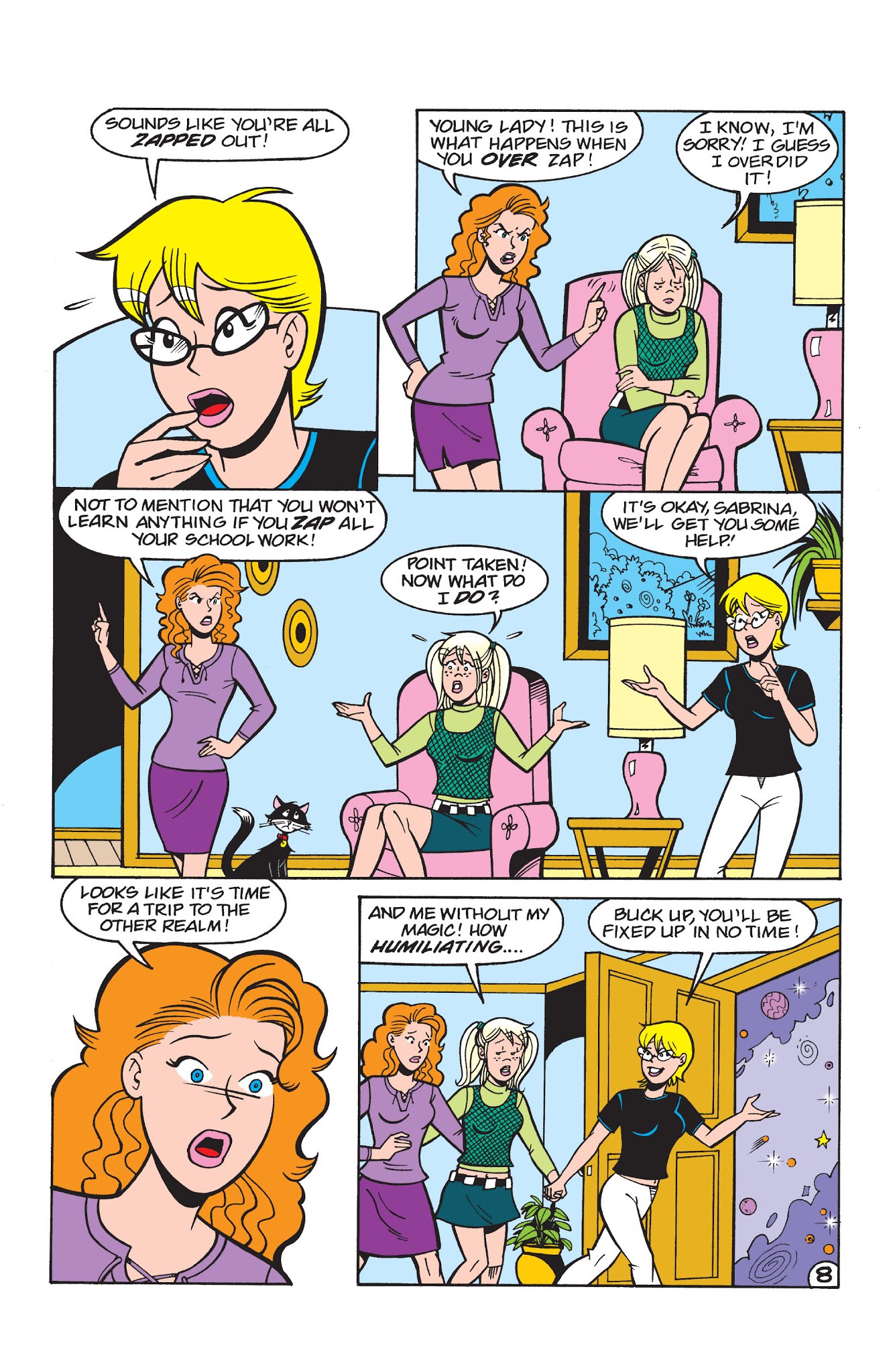 Read online Sabrina the Teenage Witch (2000) comic -  Issue #49 - 9