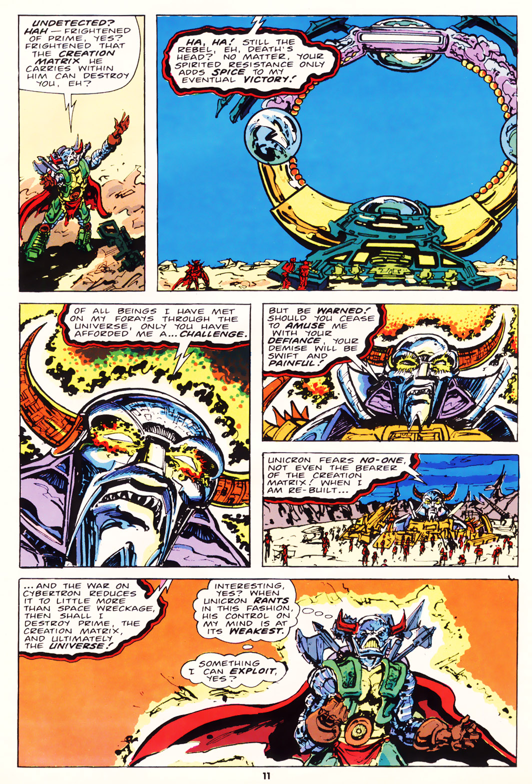 Read online The Transformers (UK) comic -  Issue #149 - 10