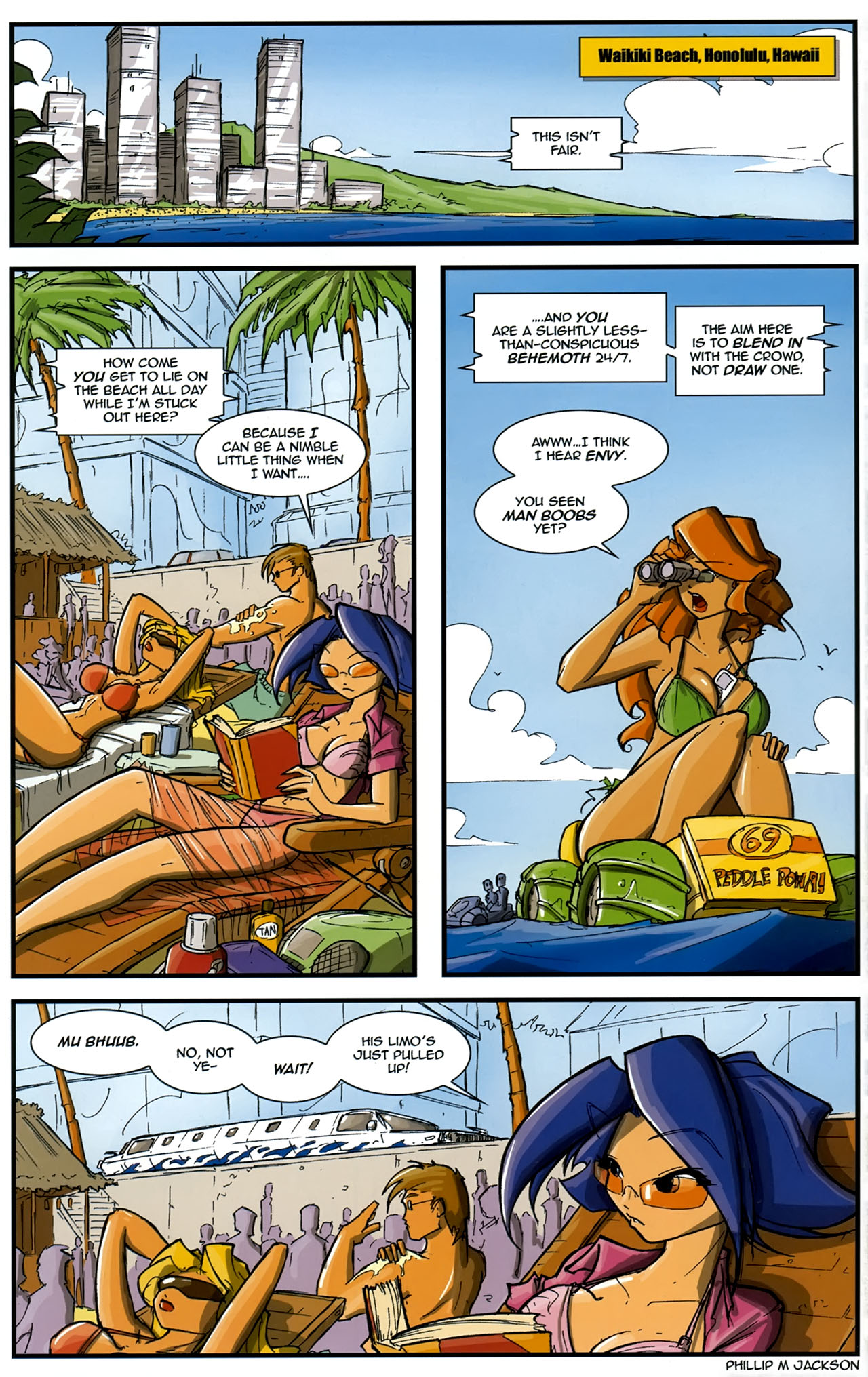 Read online Gold Digger Swimsuit Special comic -  Issue #14 - 17