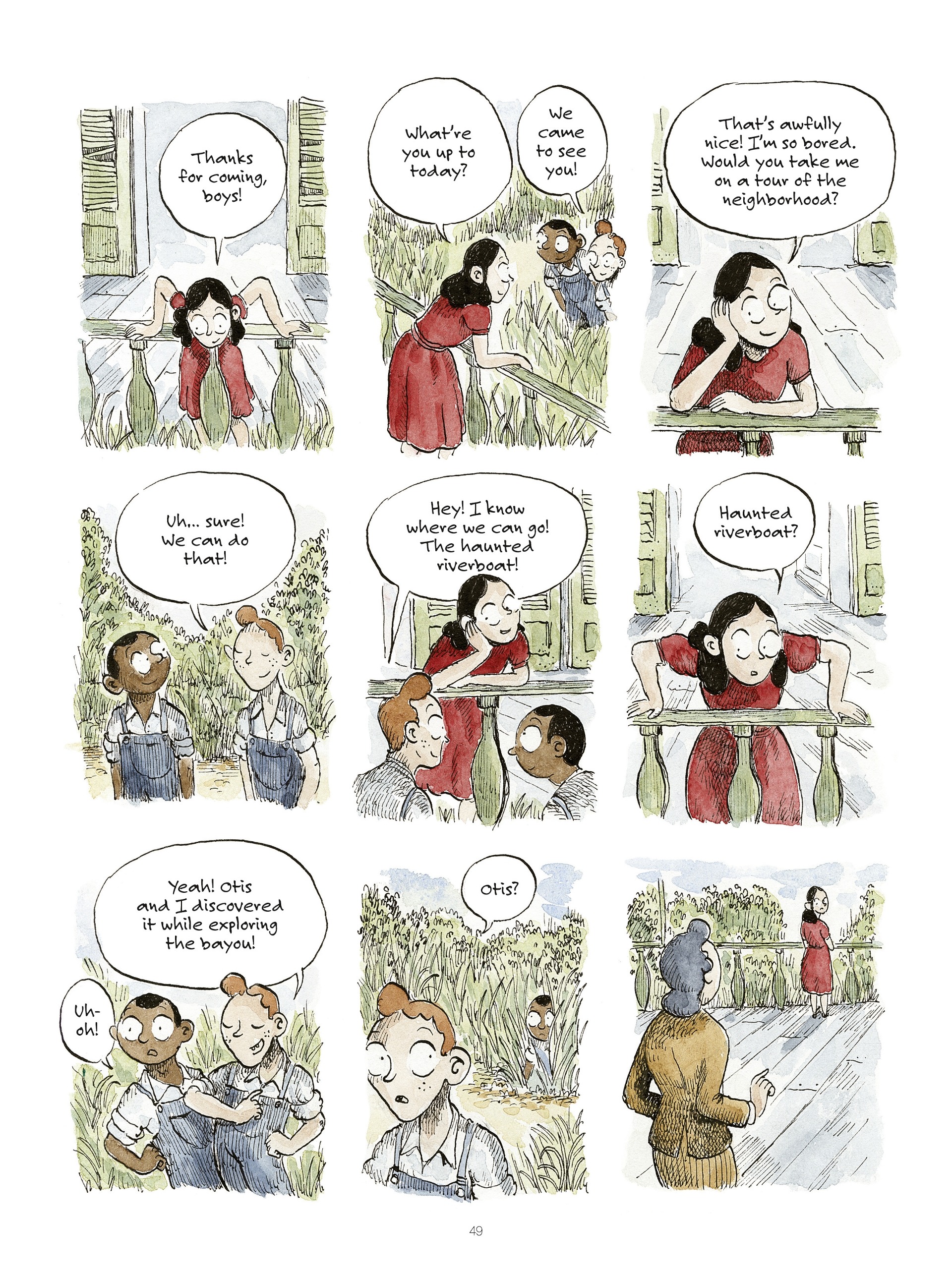 Read online Swamp: A Summer in the Bayou comic -  Issue # TPB (Part 1) - 51