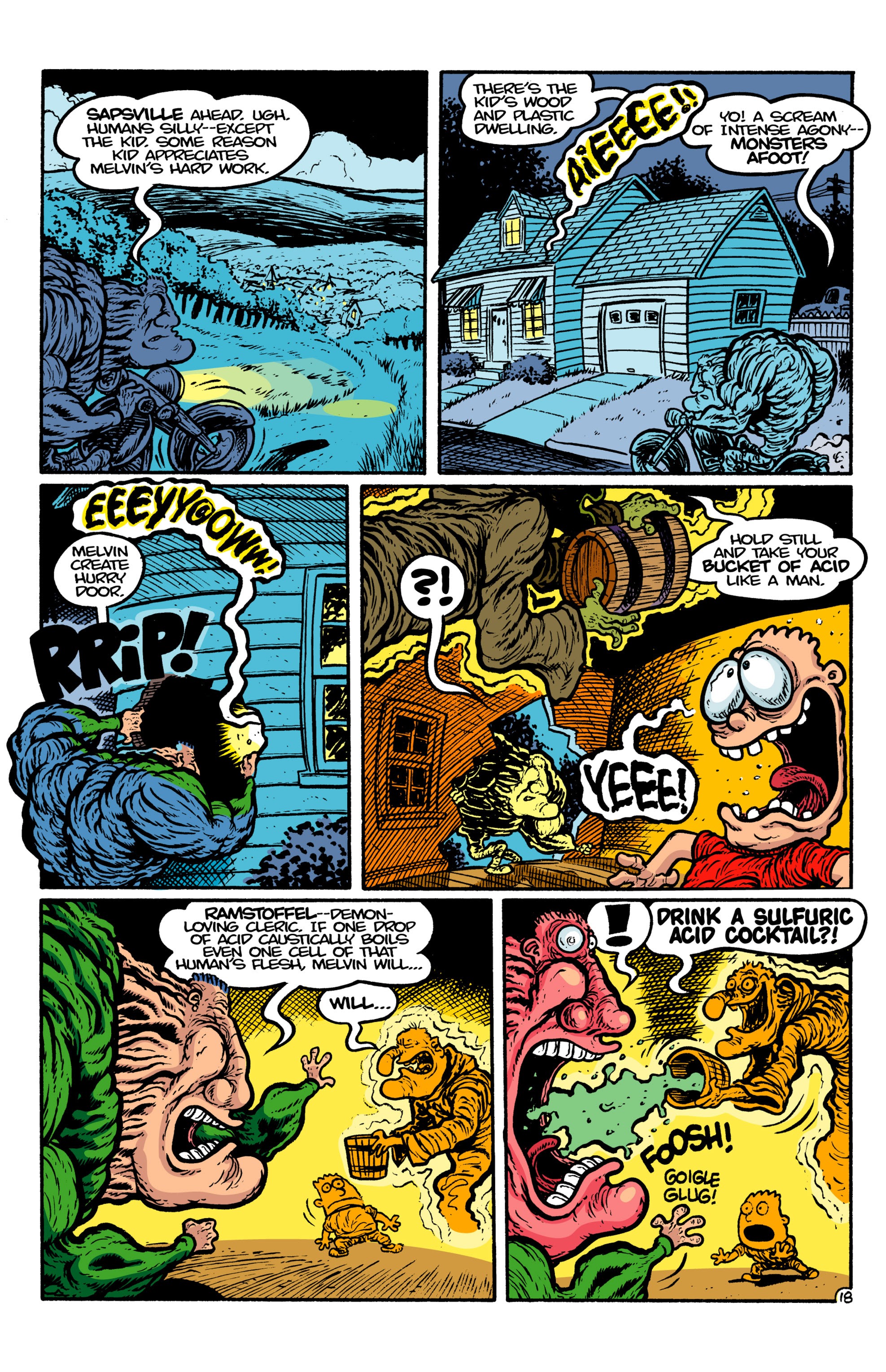 Read online Weird Melvin comic -  Issue #4 - 20