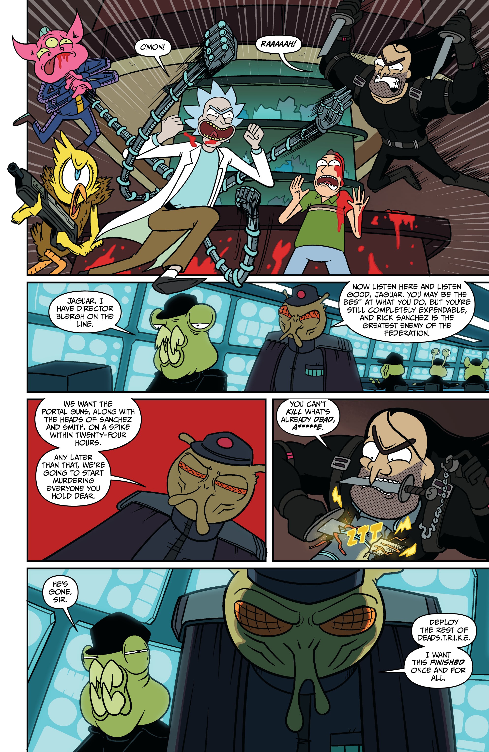 Read online Rick and Morty Presents: Jaguar comic -  Issue # Full - 14