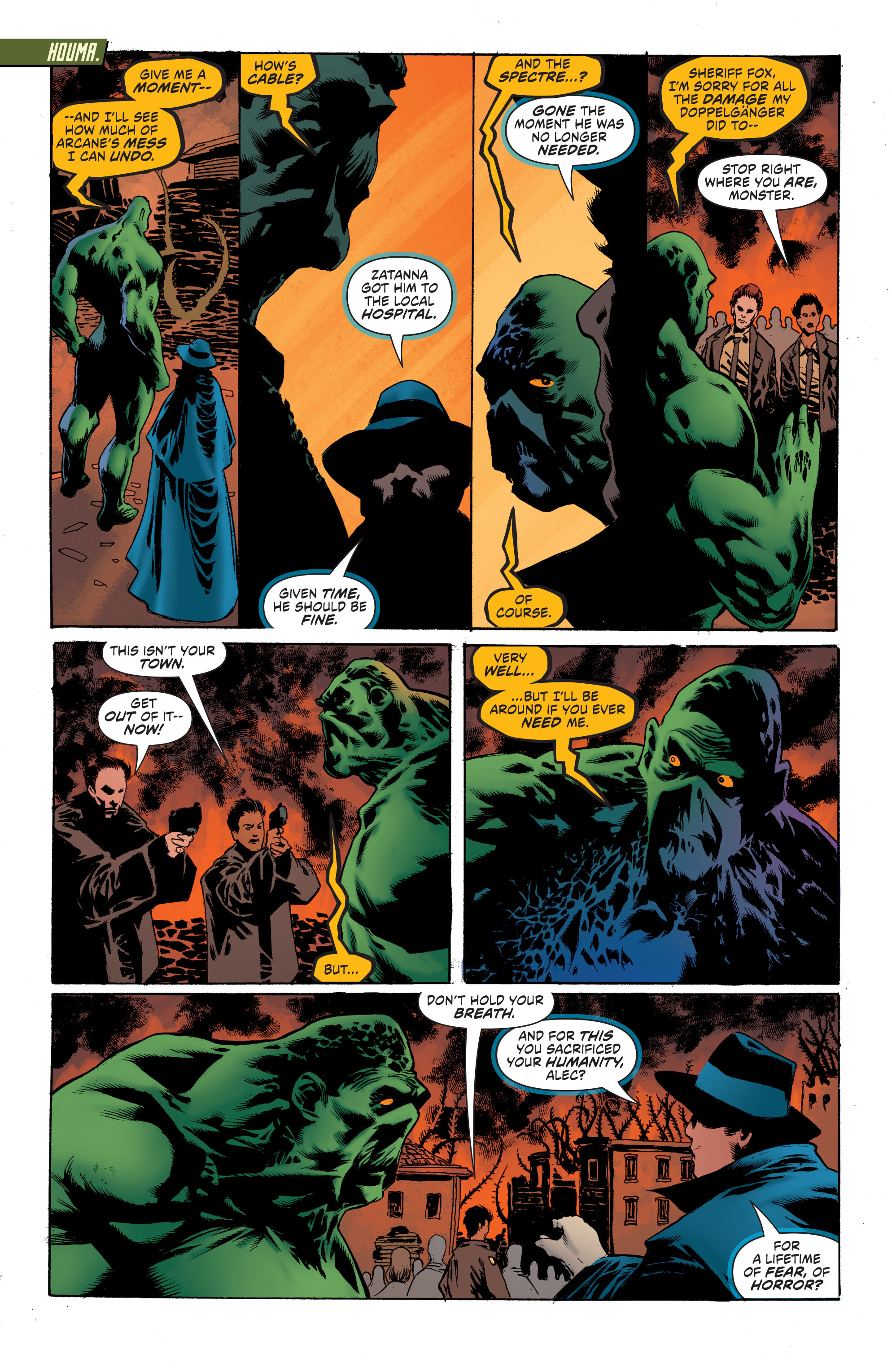Read online Swamp Thing (2016) comic -  Issue #6 - 20