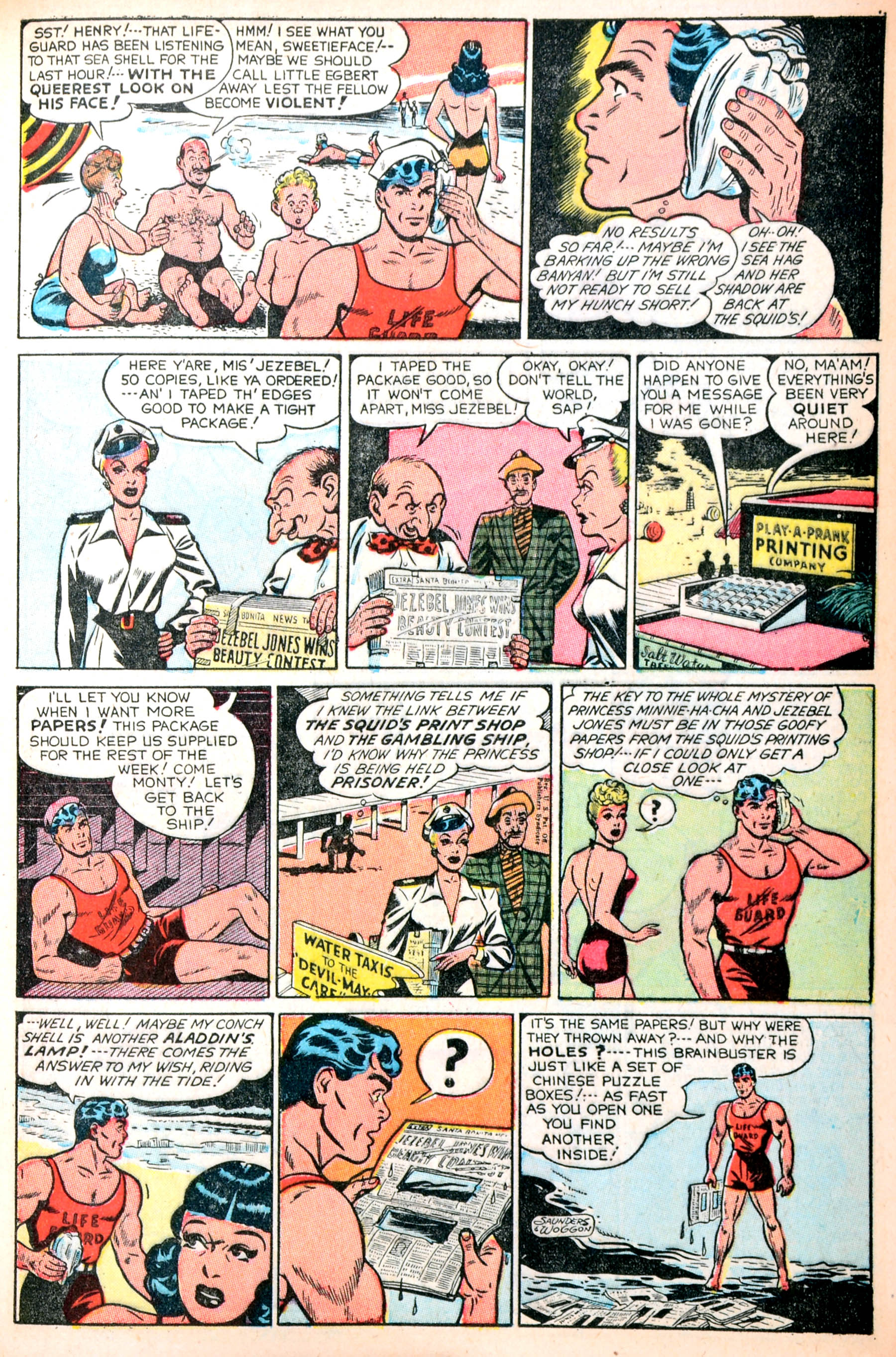 Read online Famous Funnies comic -  Issue #195 - 9