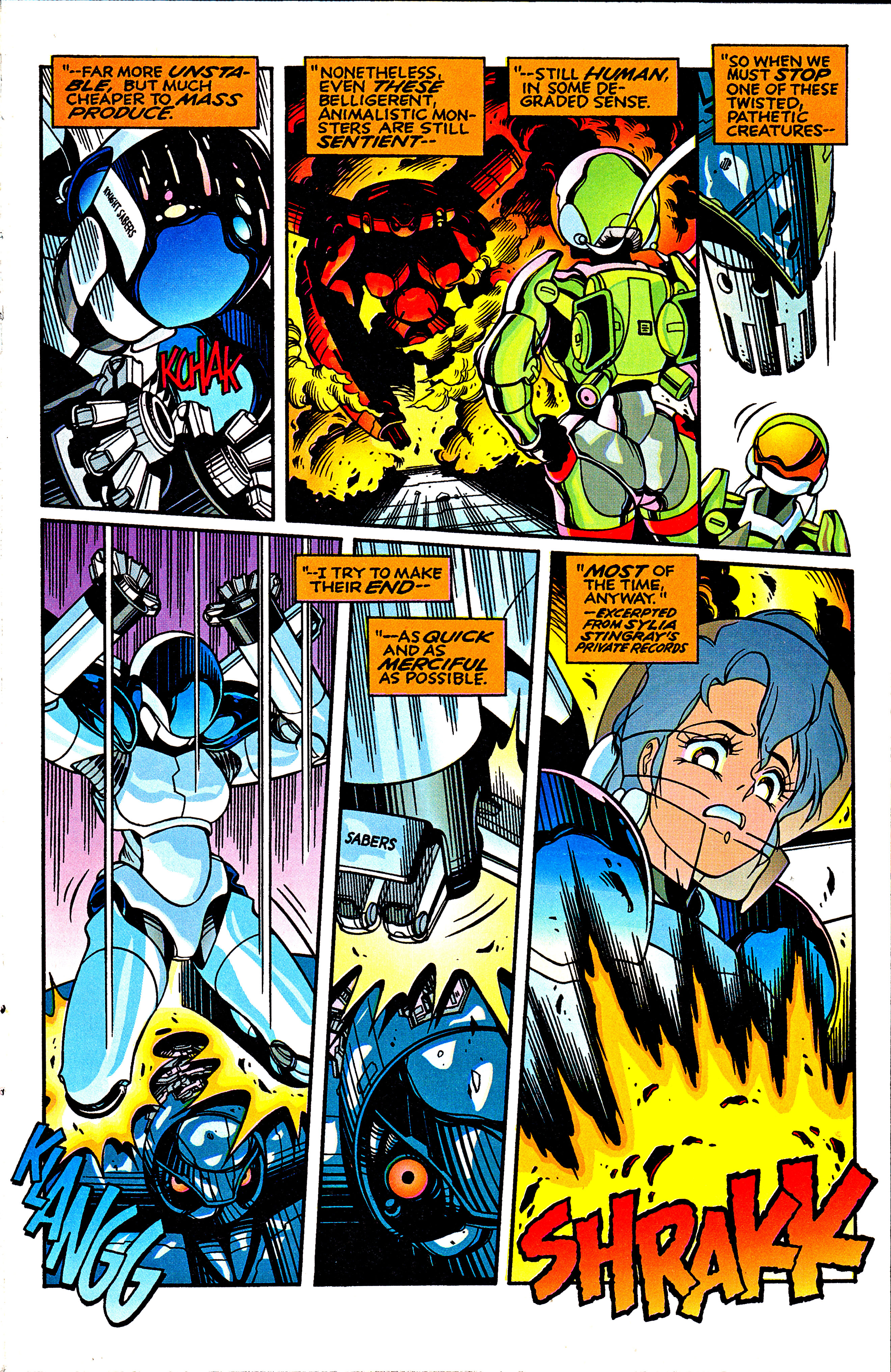 Read online Bubblegum Crisis: Grand Mal comic -  Issue #3 - 14