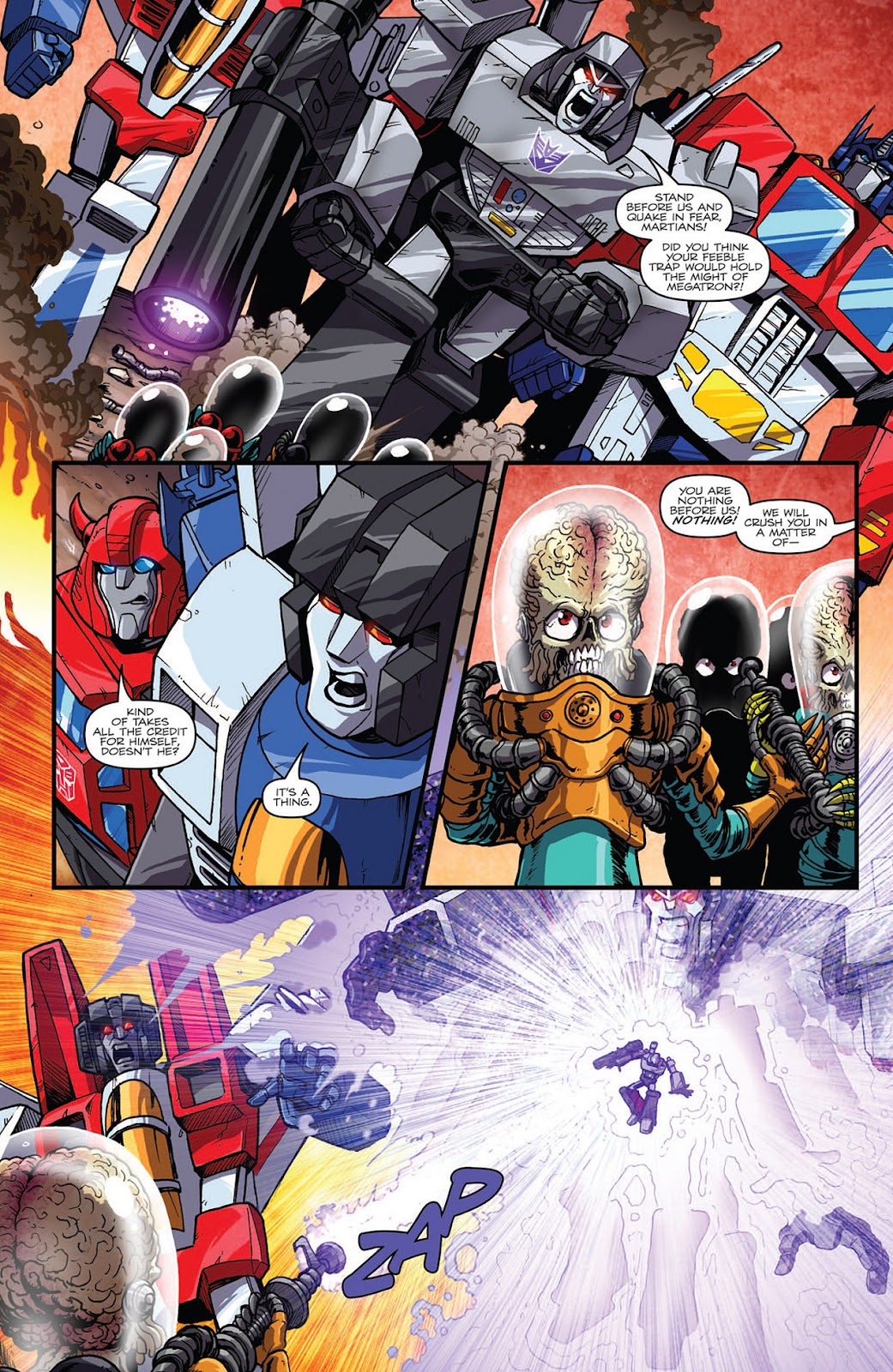 Mars Attacks: The Transformers issue Full - Page 17