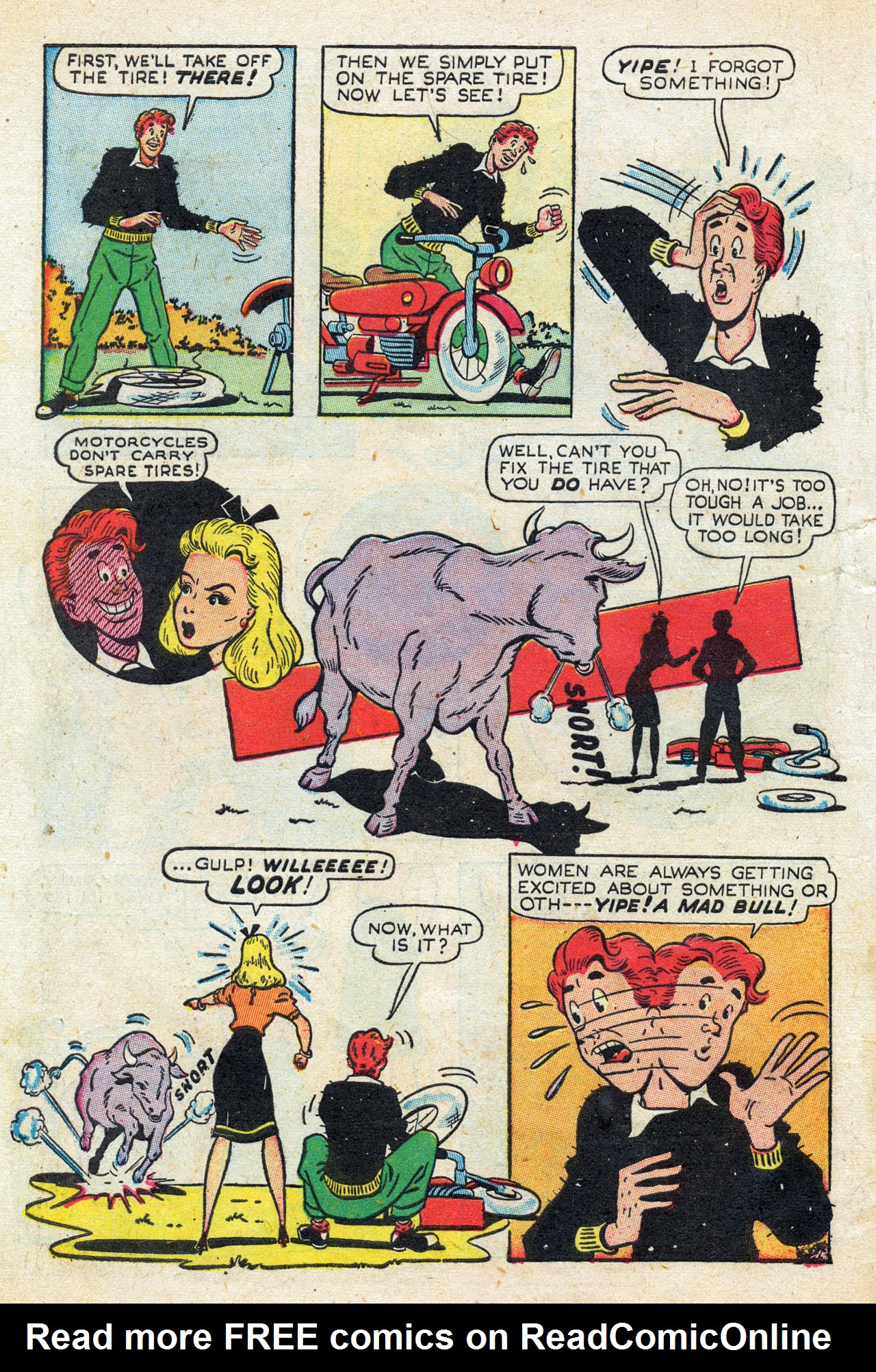 Read online Willie Comics (1946) comic -  Issue #8 - 9