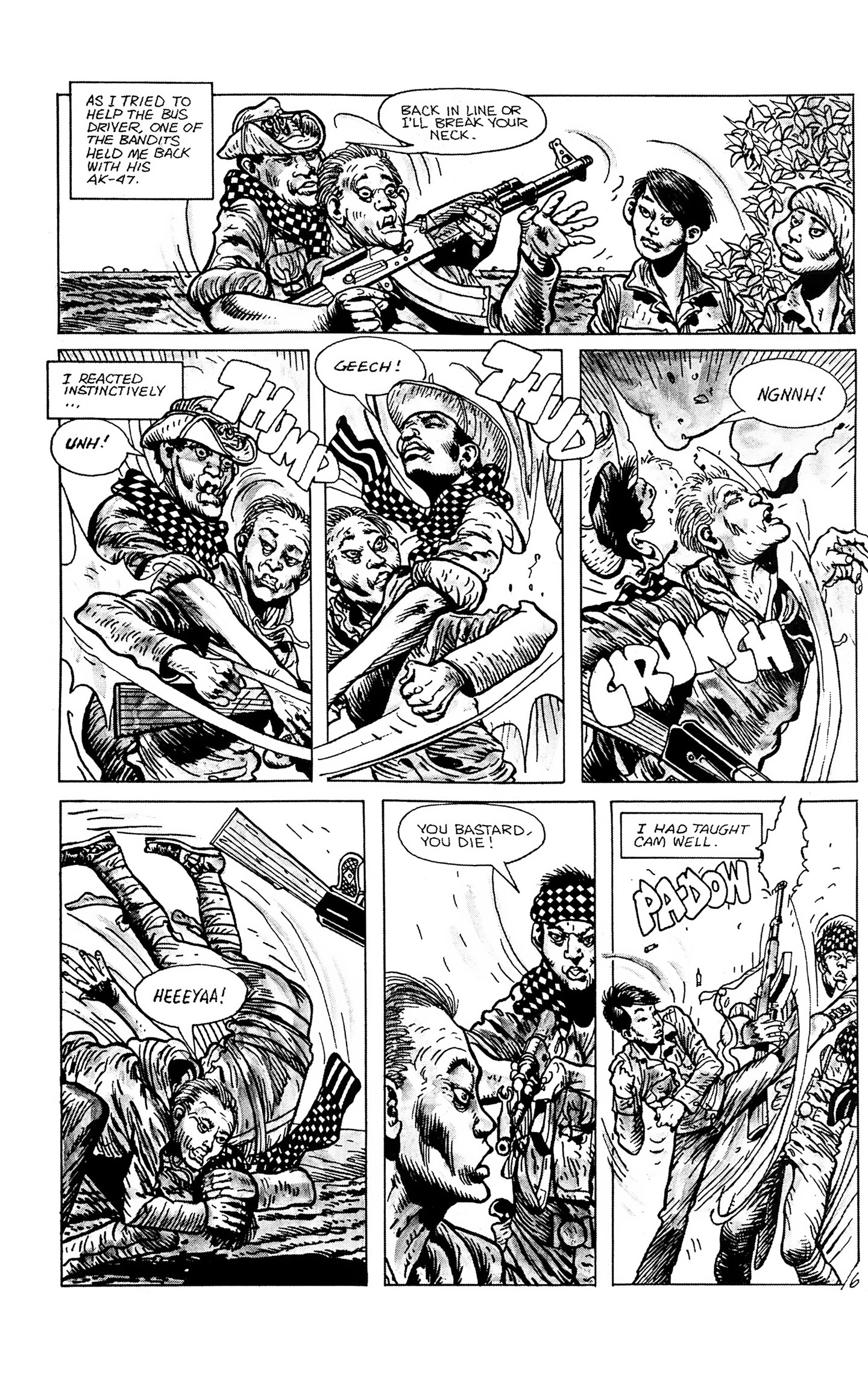 Read online Fire Team comic -  Issue #4 - 8