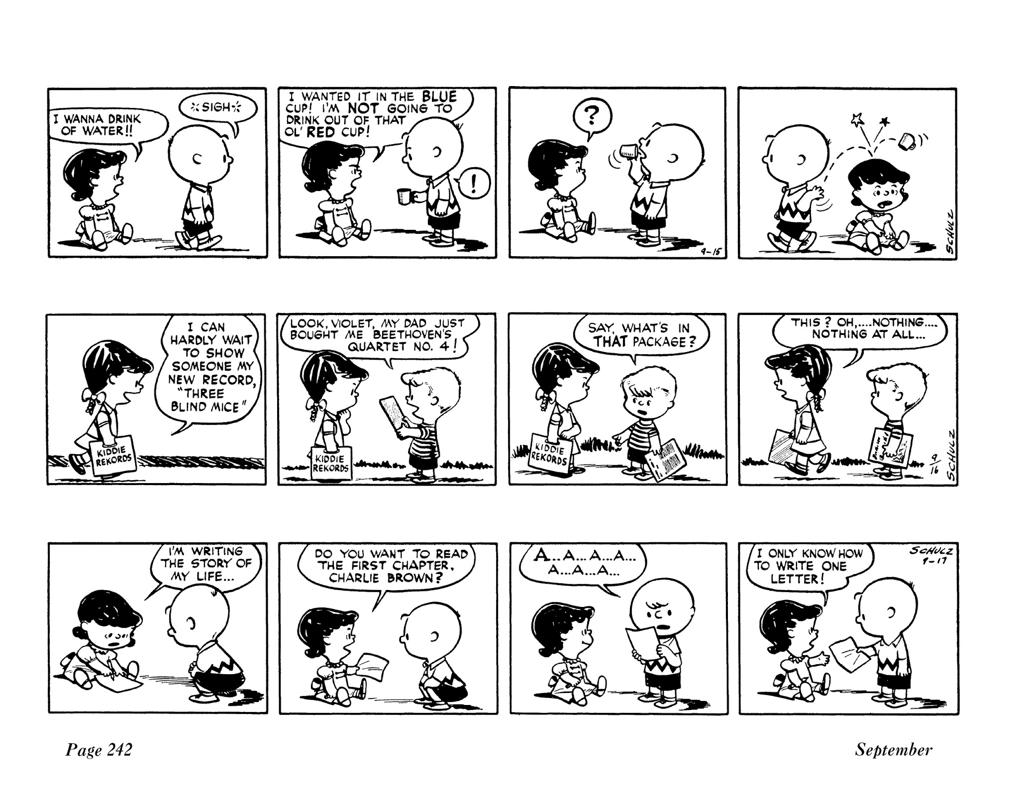 Read online The Complete Peanuts comic -  Issue # TPB 1 - 254