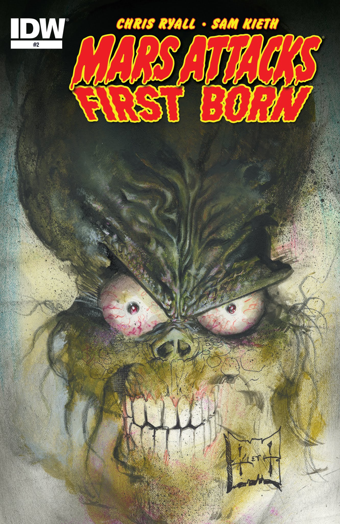 Read online Mars Attacks: First Born comic -  Issue #2 - 1