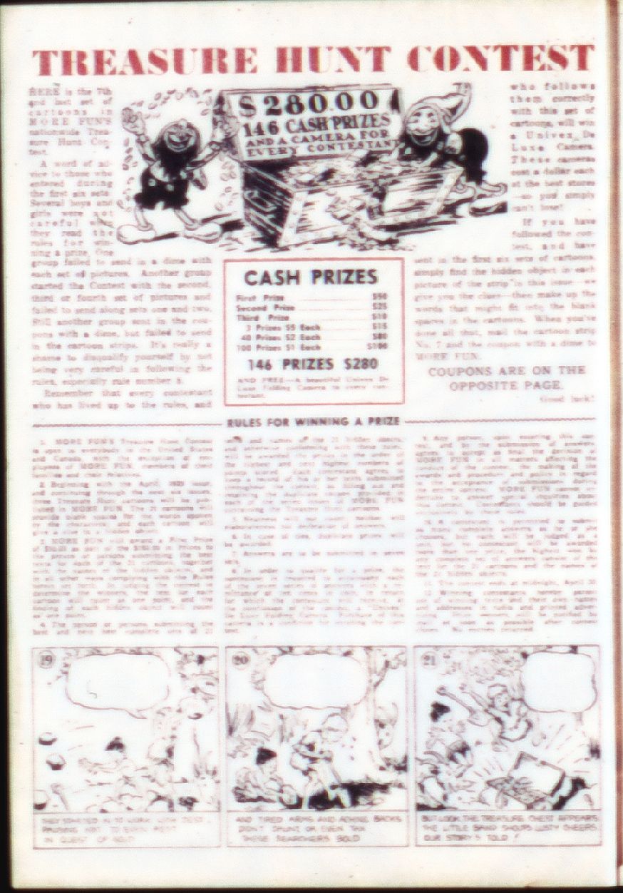 Read online More Fun Comics comic -  Issue #9 - 30