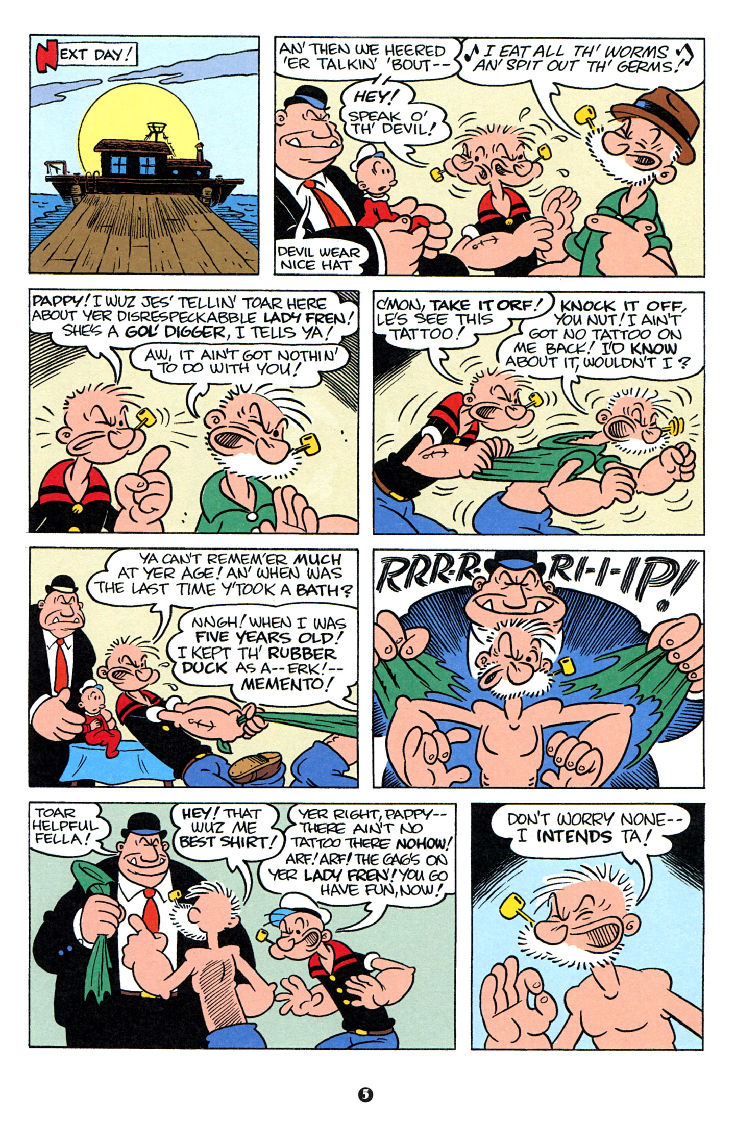 Read online Popeye (2012) comic -  Issue #8 - 7