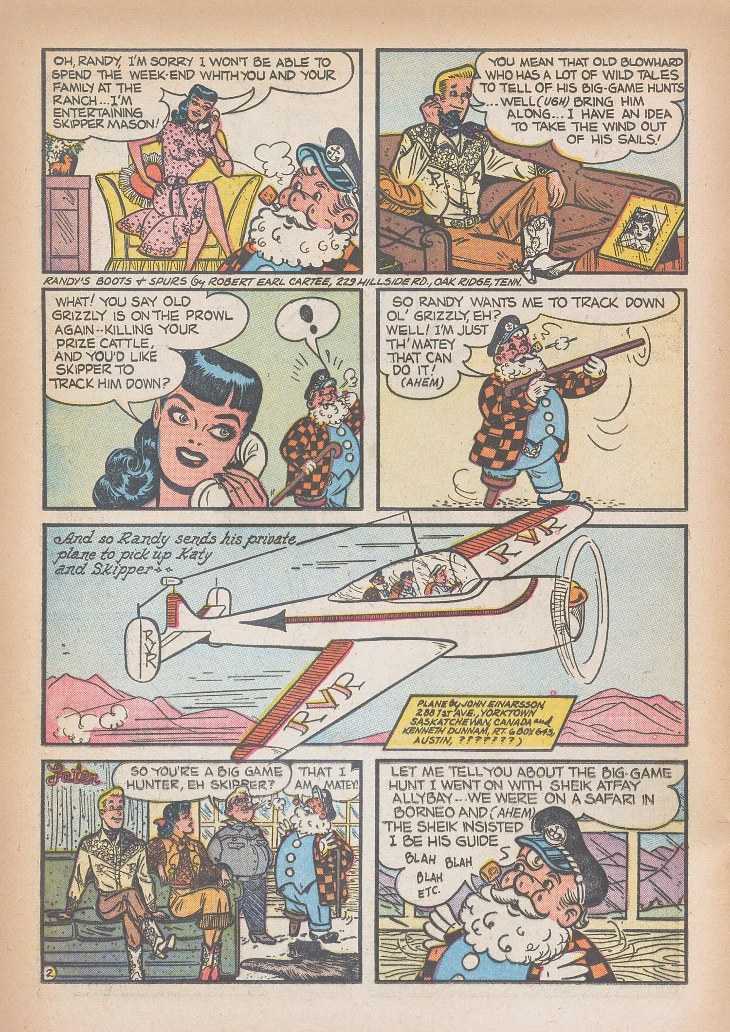 Read online Katy Keene (1949) comic -  Issue #22 - 16