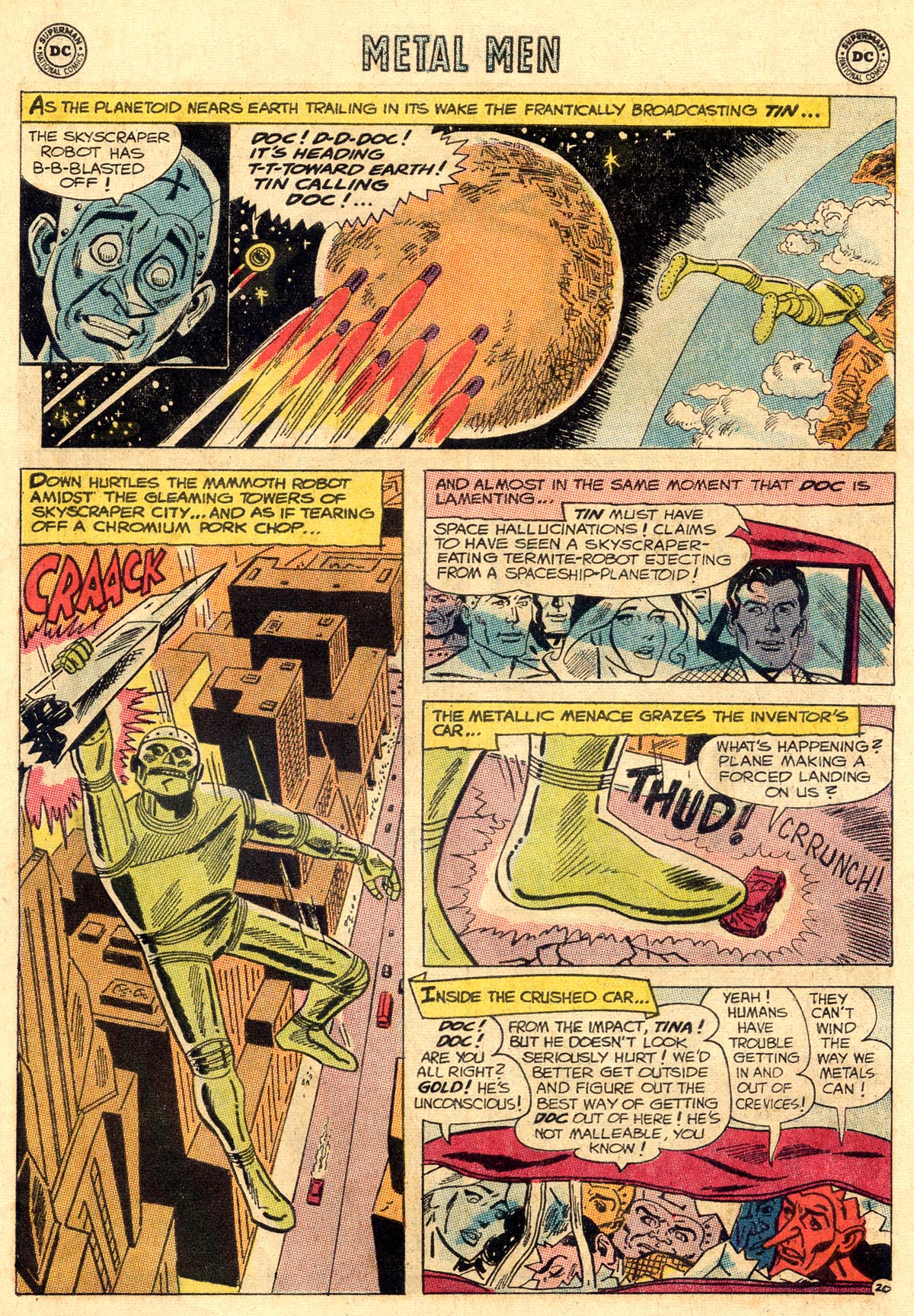 Read online Metal Men (1963) comic -  Issue #13 - 27