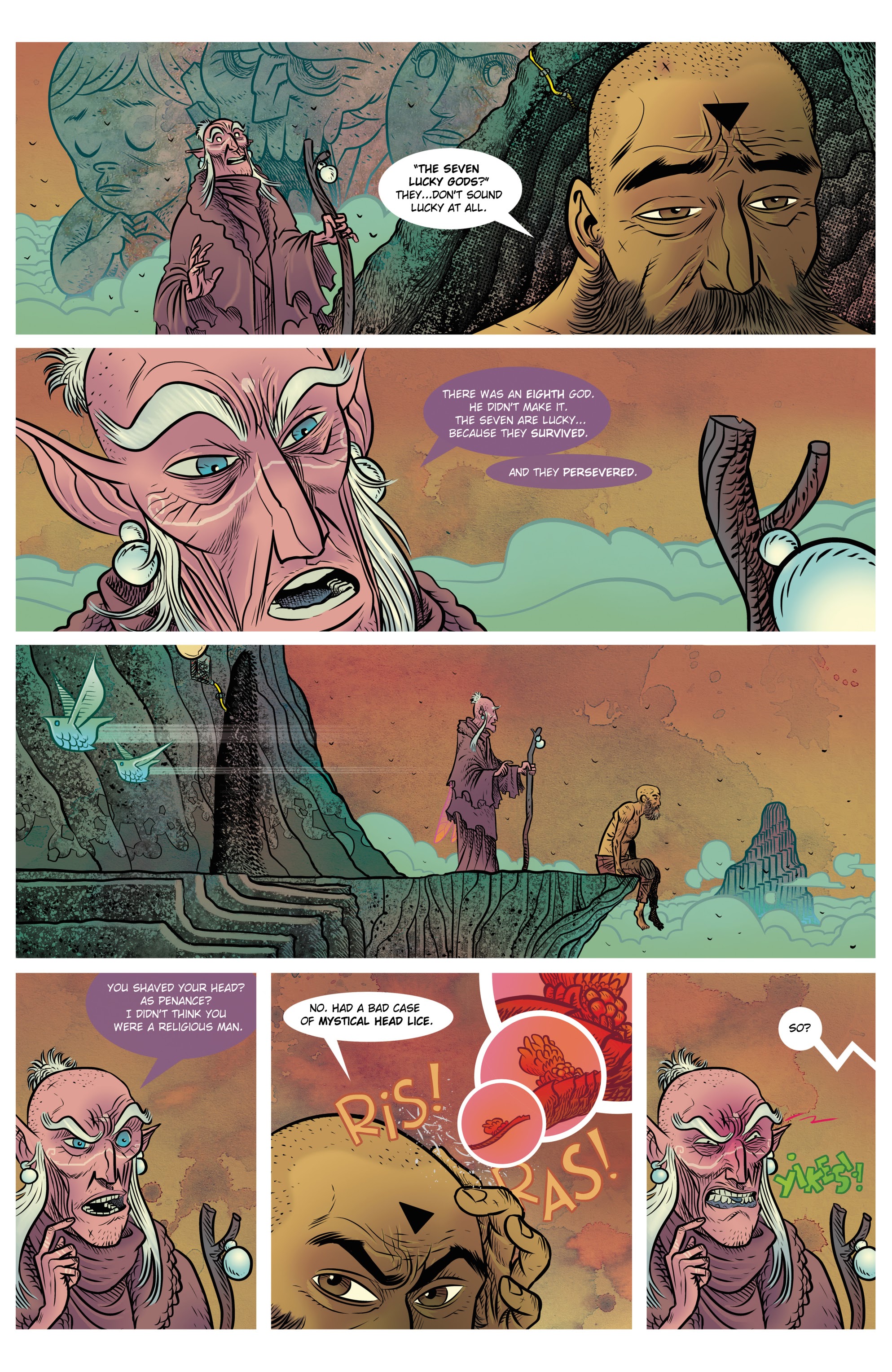 Read online Ether: The Disappearance of Violet Bell comic -  Issue # _TPB - 14