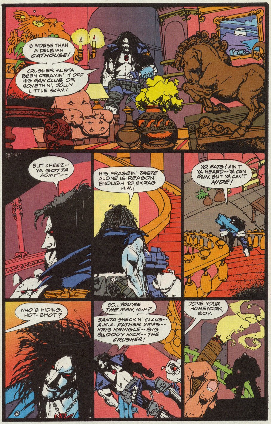 Read online Lobo Paramilitary Christmas Special comic -  Issue # Full - 30