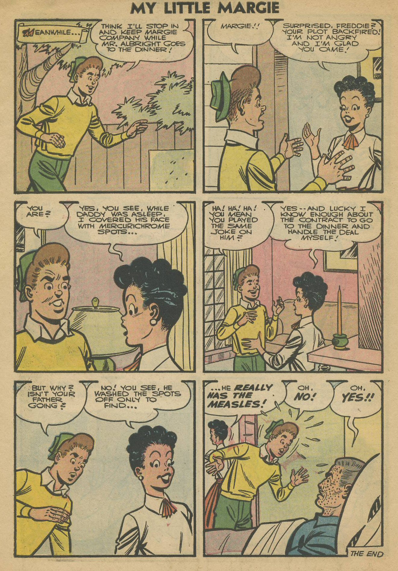 Read online My Little Margie (1954) comic -  Issue #12 - 10