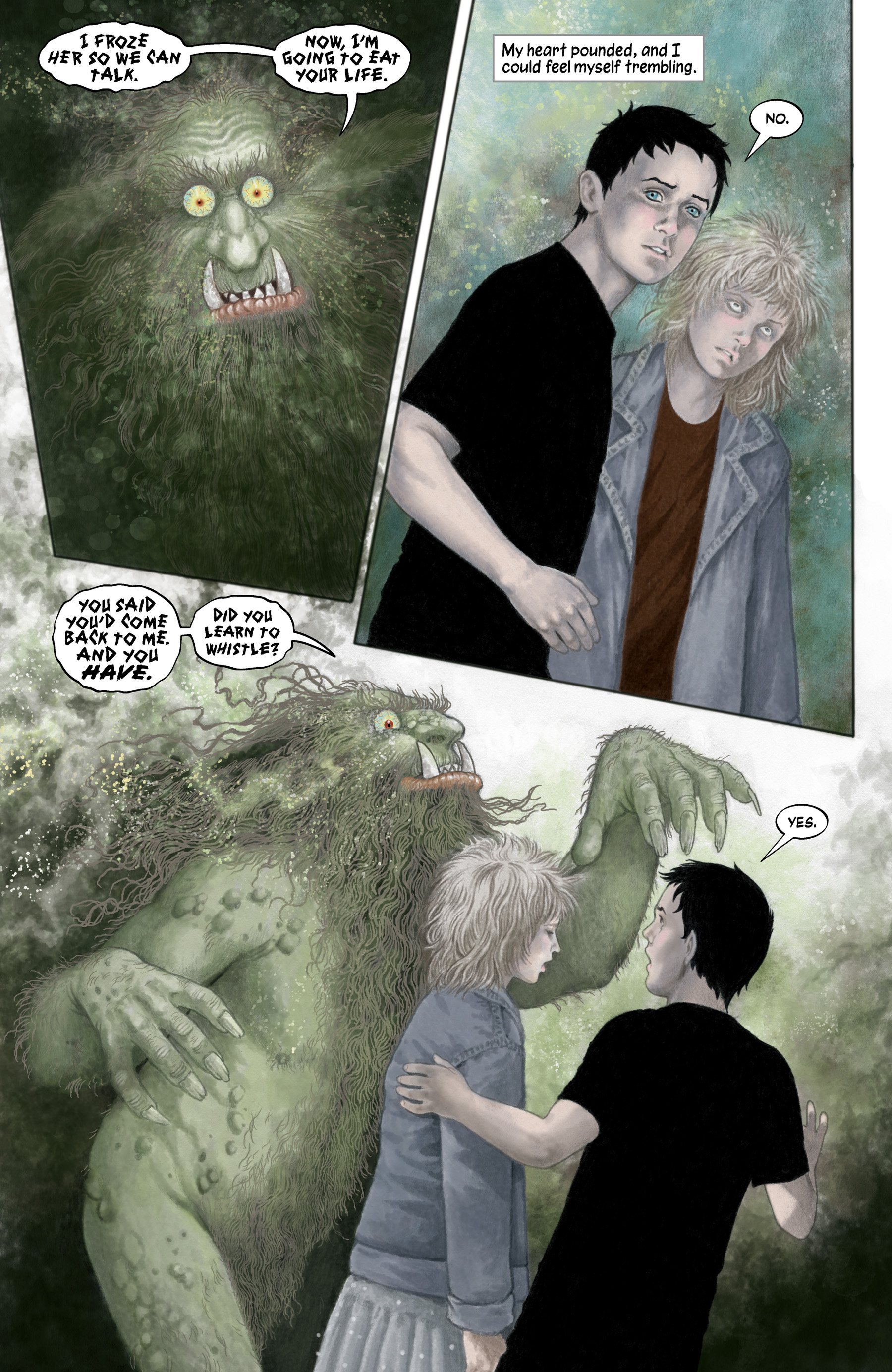 Read online Neil Gaiman's Troll Bridge comic -  Issue # TPB - 37