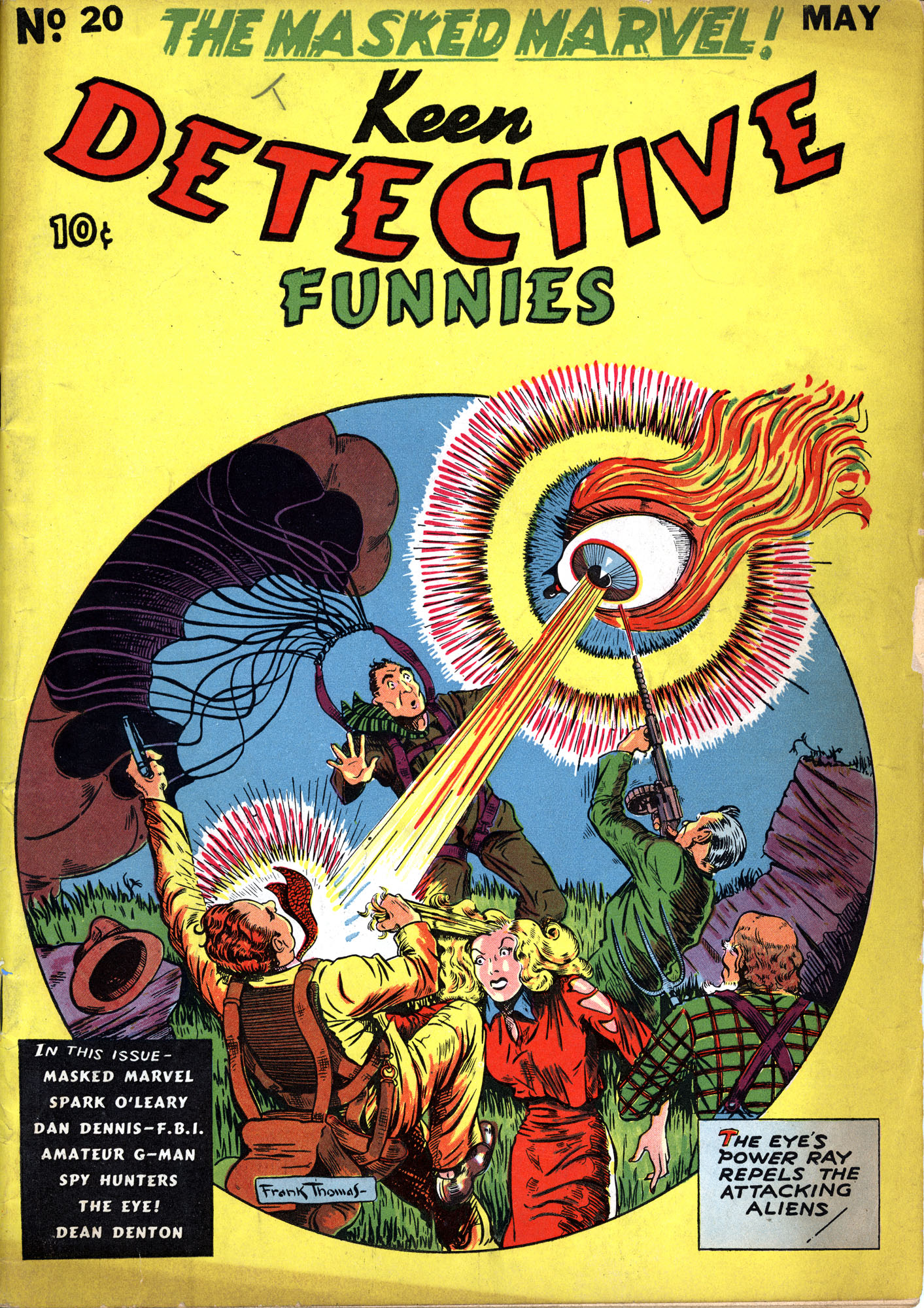 Read online Keen Detective Funnies comic -  Issue #20 - 1