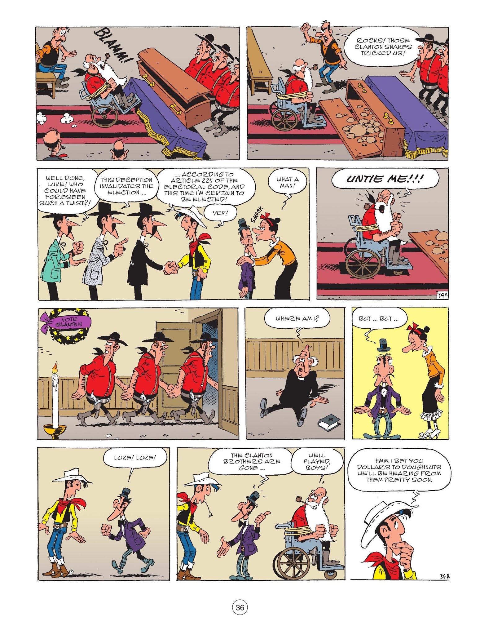 Read online A Lucky Luke Adventure comic -  Issue #70 - 38