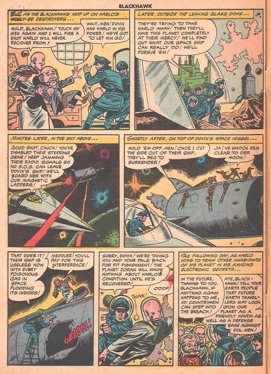 Read online Blackhawk (1957) comic -  Issue #103 - 32
