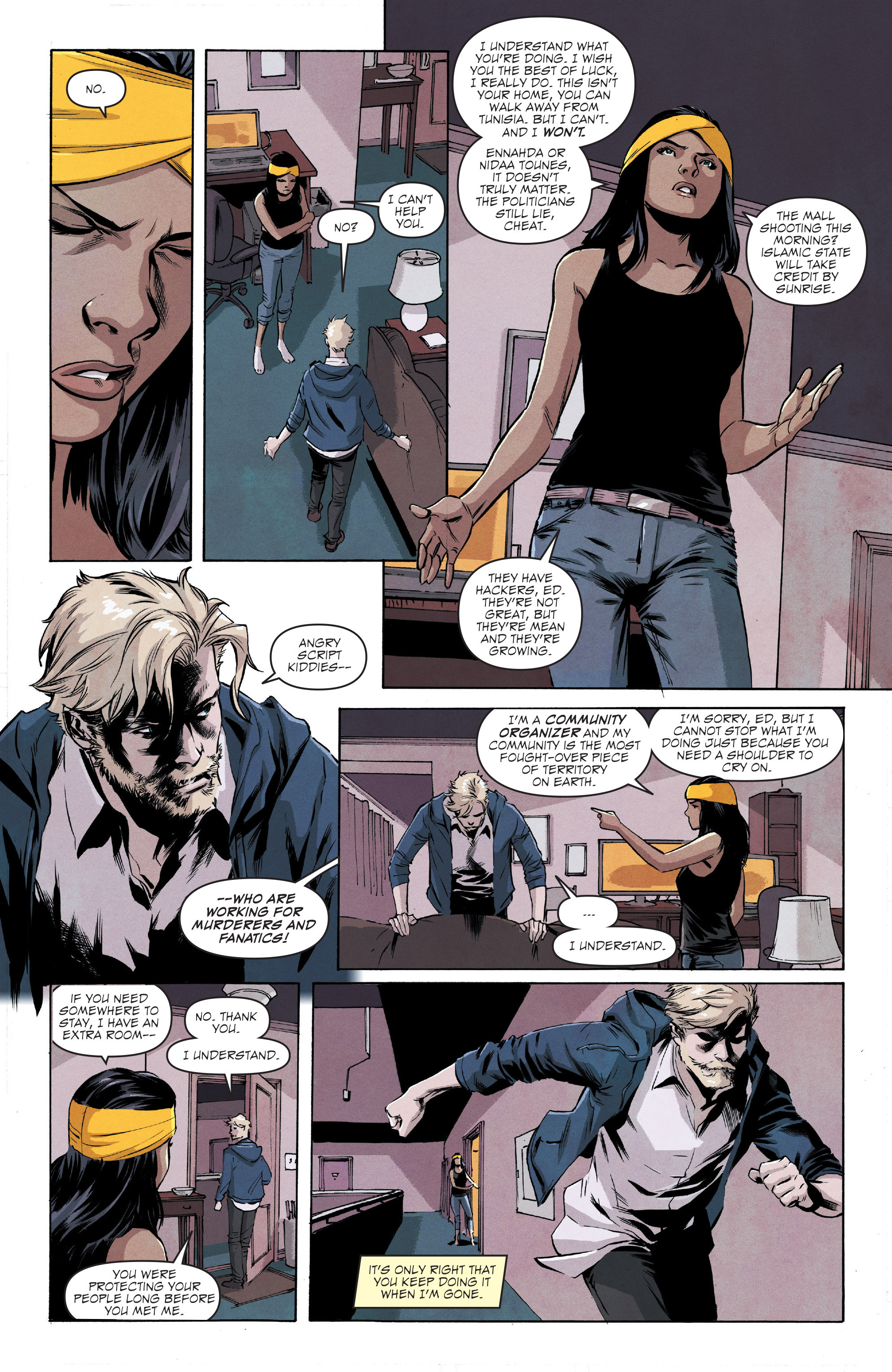 Read online Hacktivist Volume 2 comic -  Issue #3 - 9