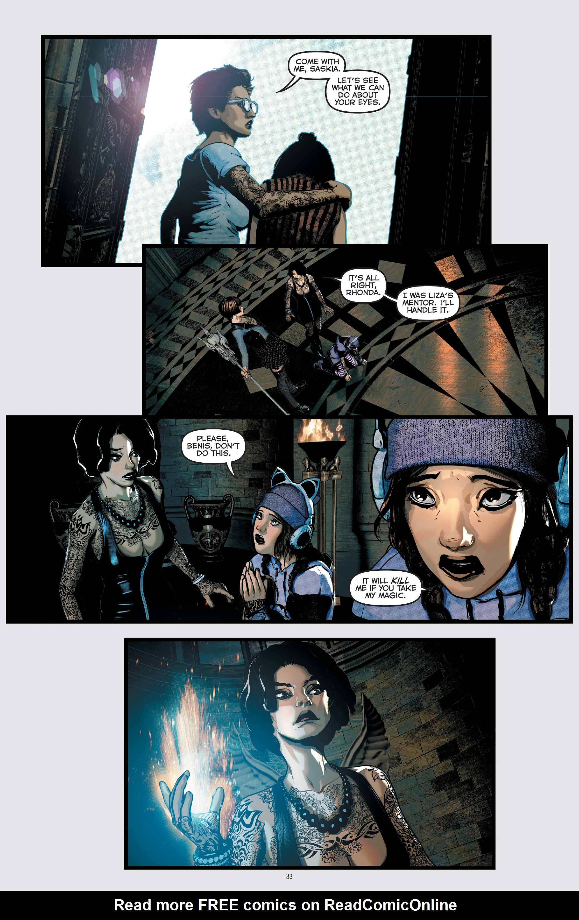 Read online The Marked comic -  Issue #1 - 34