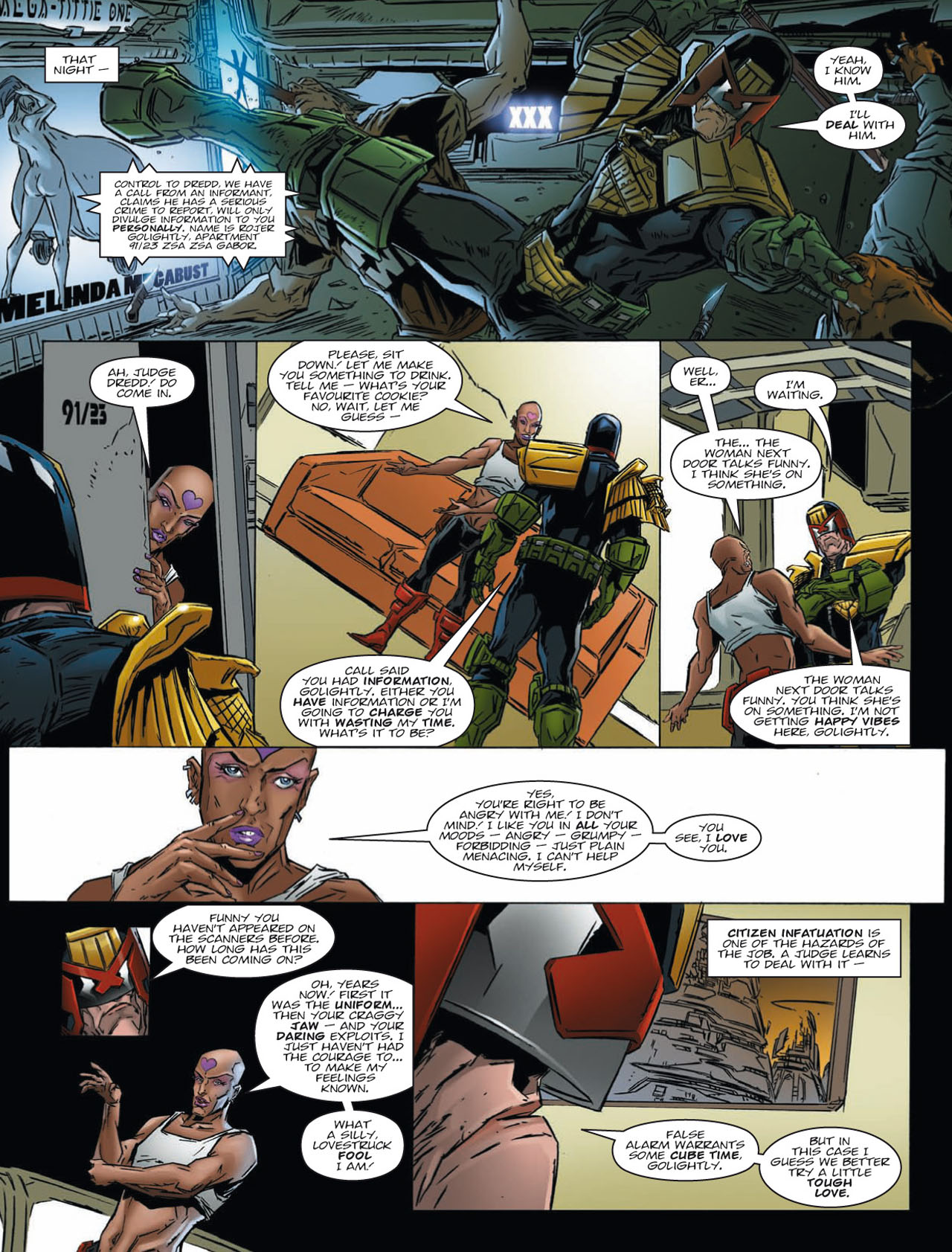 Read online Judge Dredd Megazine (Vol. 5) comic -  Issue #334 - 7