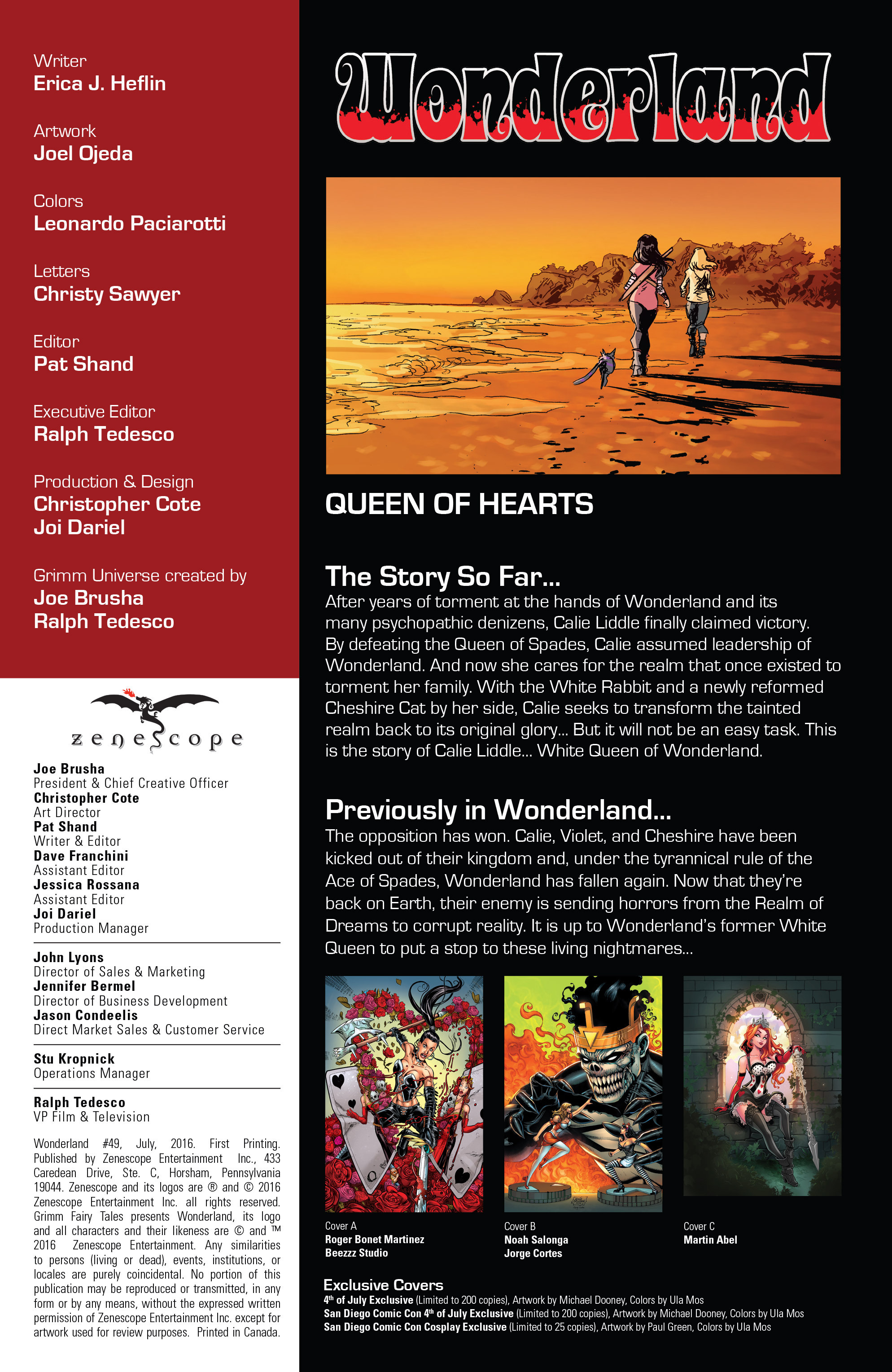 Read online Grimm Fairy Tales presents Wonderland comic -  Issue #49 - 3