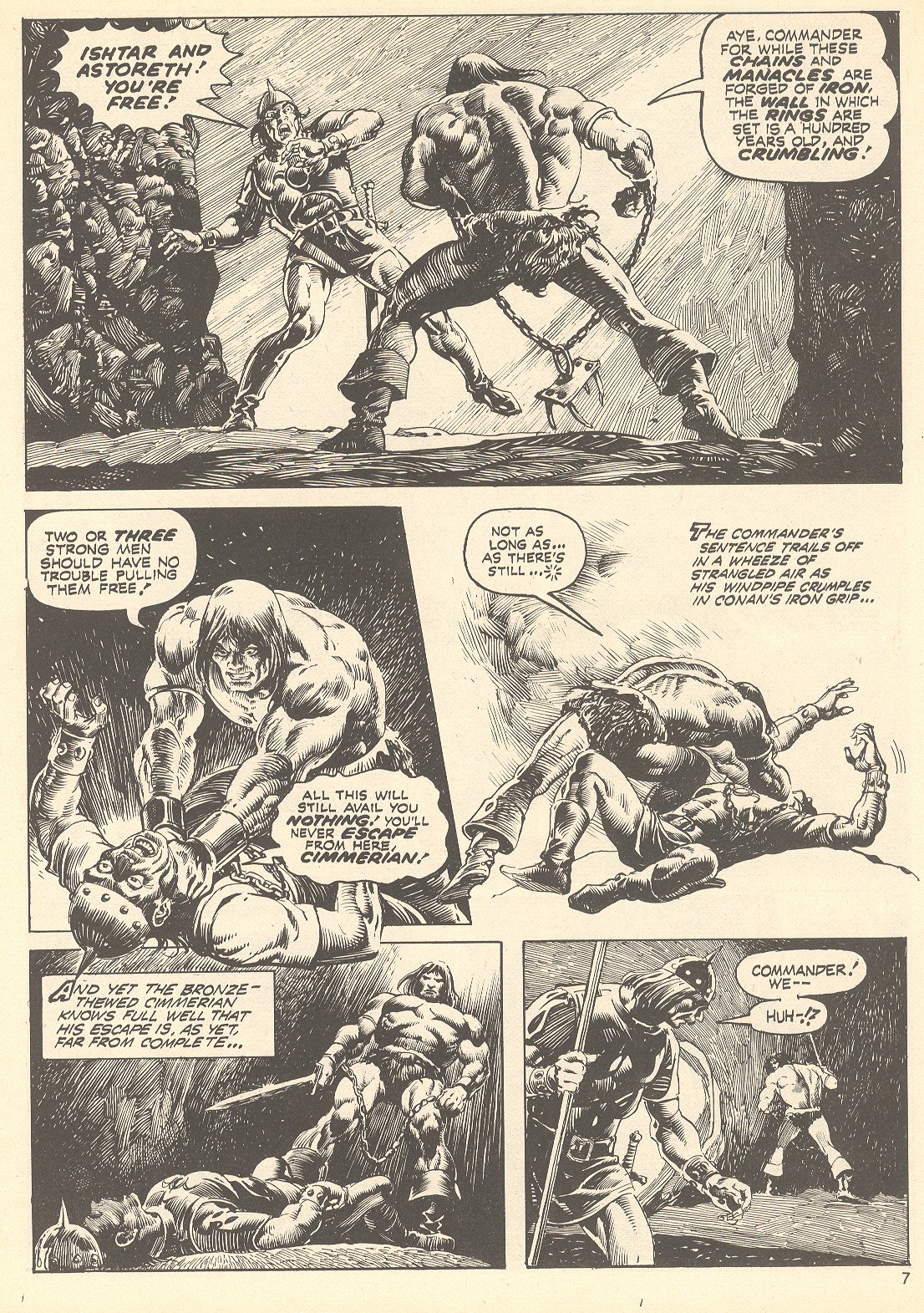 Read online The Savage Sword Of Conan comic -  Issue #75 - 7
