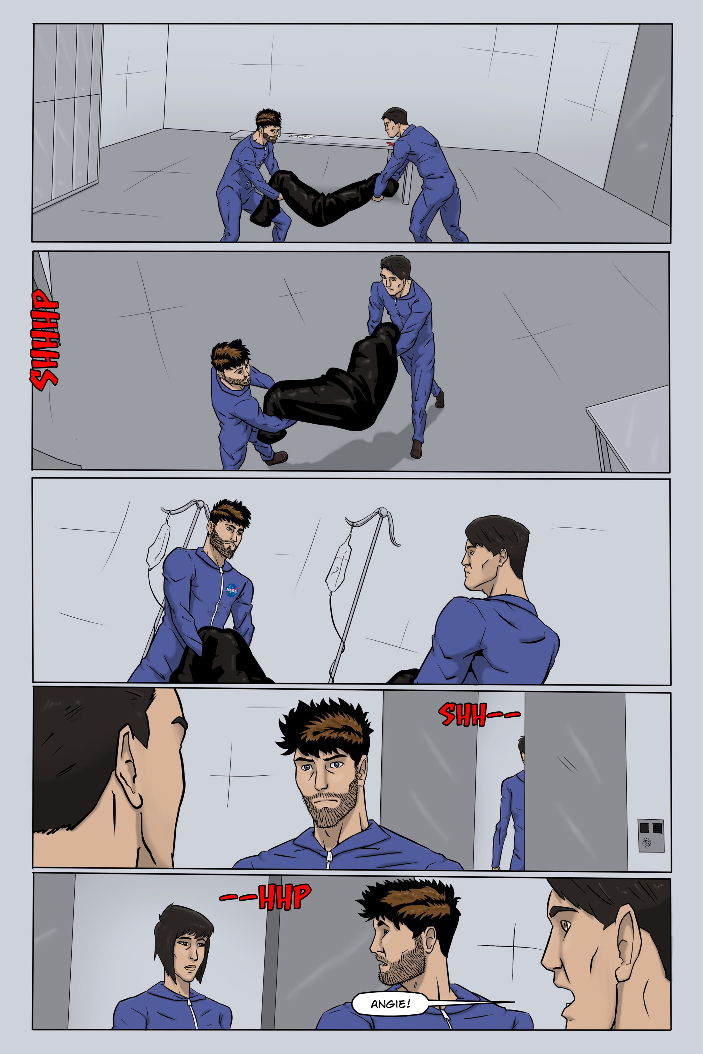 Read online Mars One comic -  Issue #3 - 9