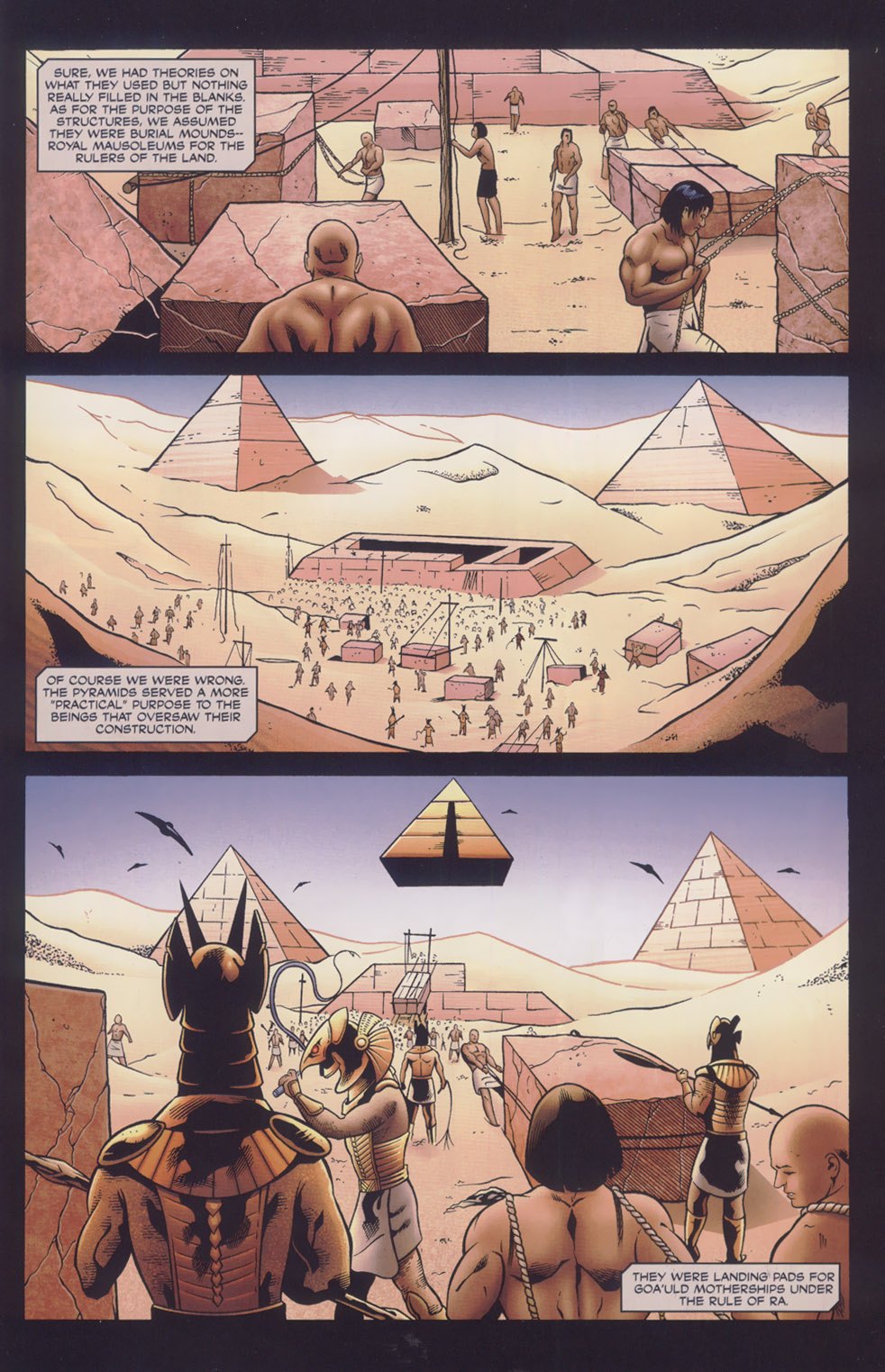 Read online Stargate SG-1: Ra Reborn Prequel comic -  Issue # Full - 7