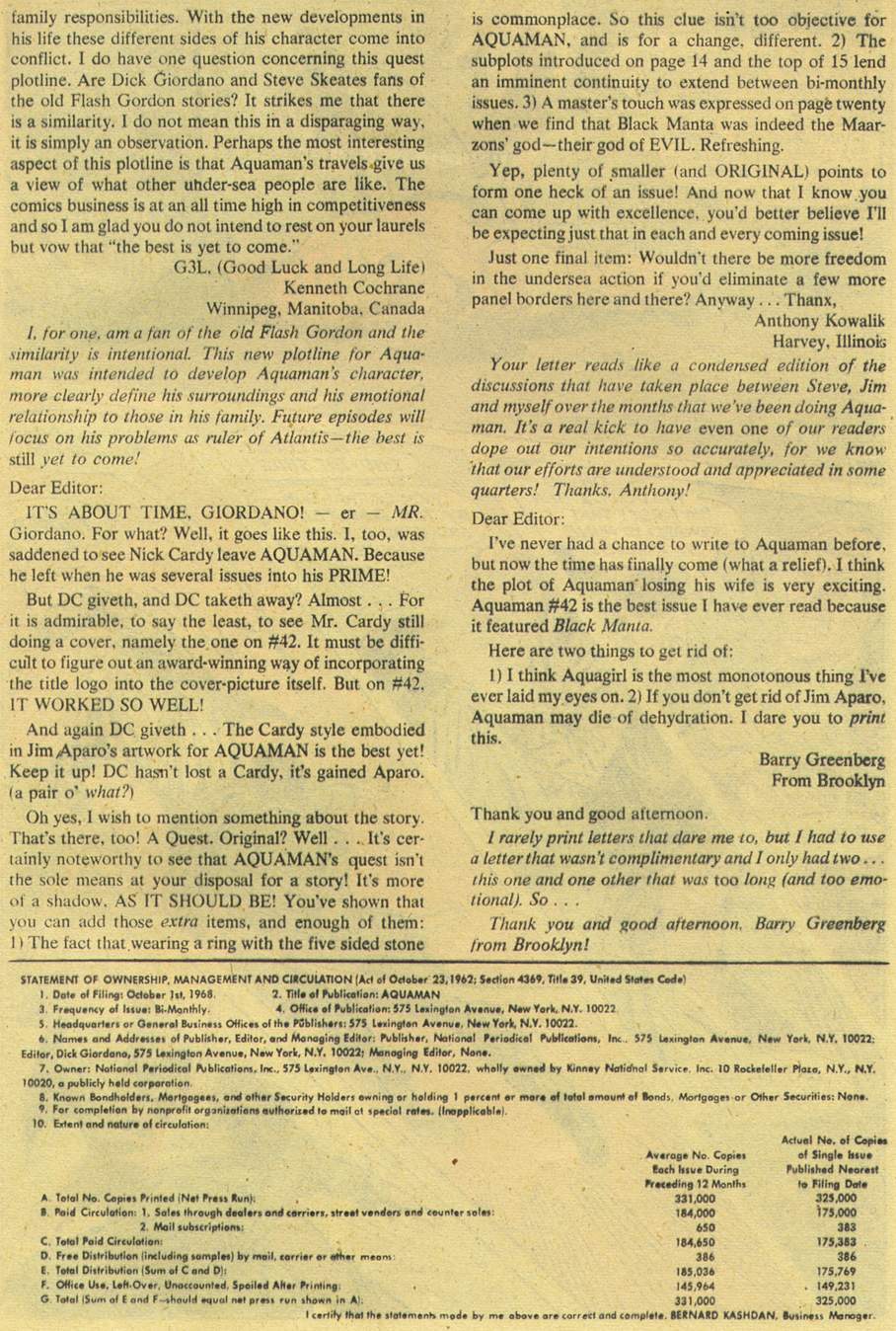 Aquaman (1962) Issue #44 #44 - English 21 Aquaman (1962) Issue #44 #44 - English 21
