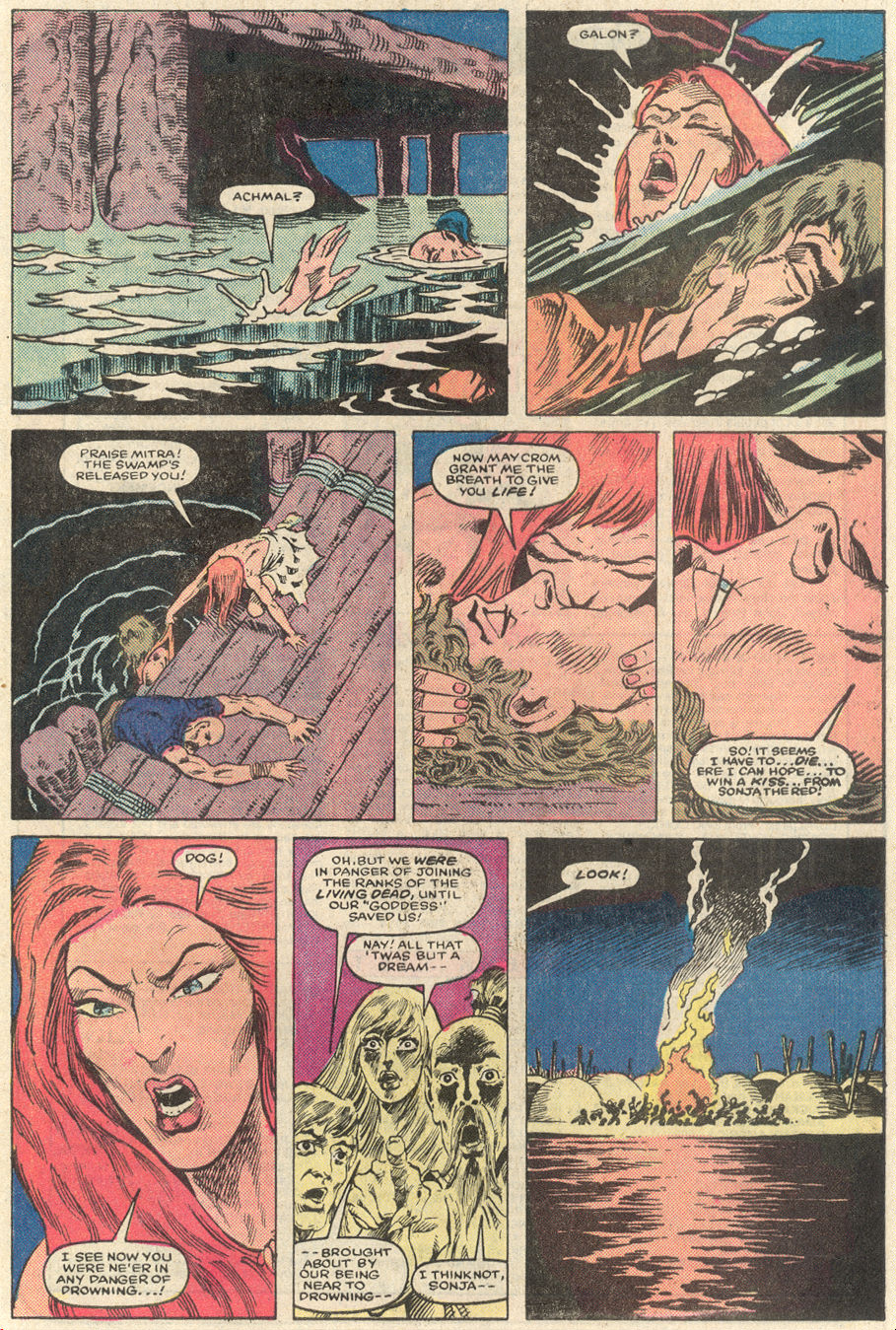 Read online Red Sonja (3rd Series) comic -  Issue #6 - 21
