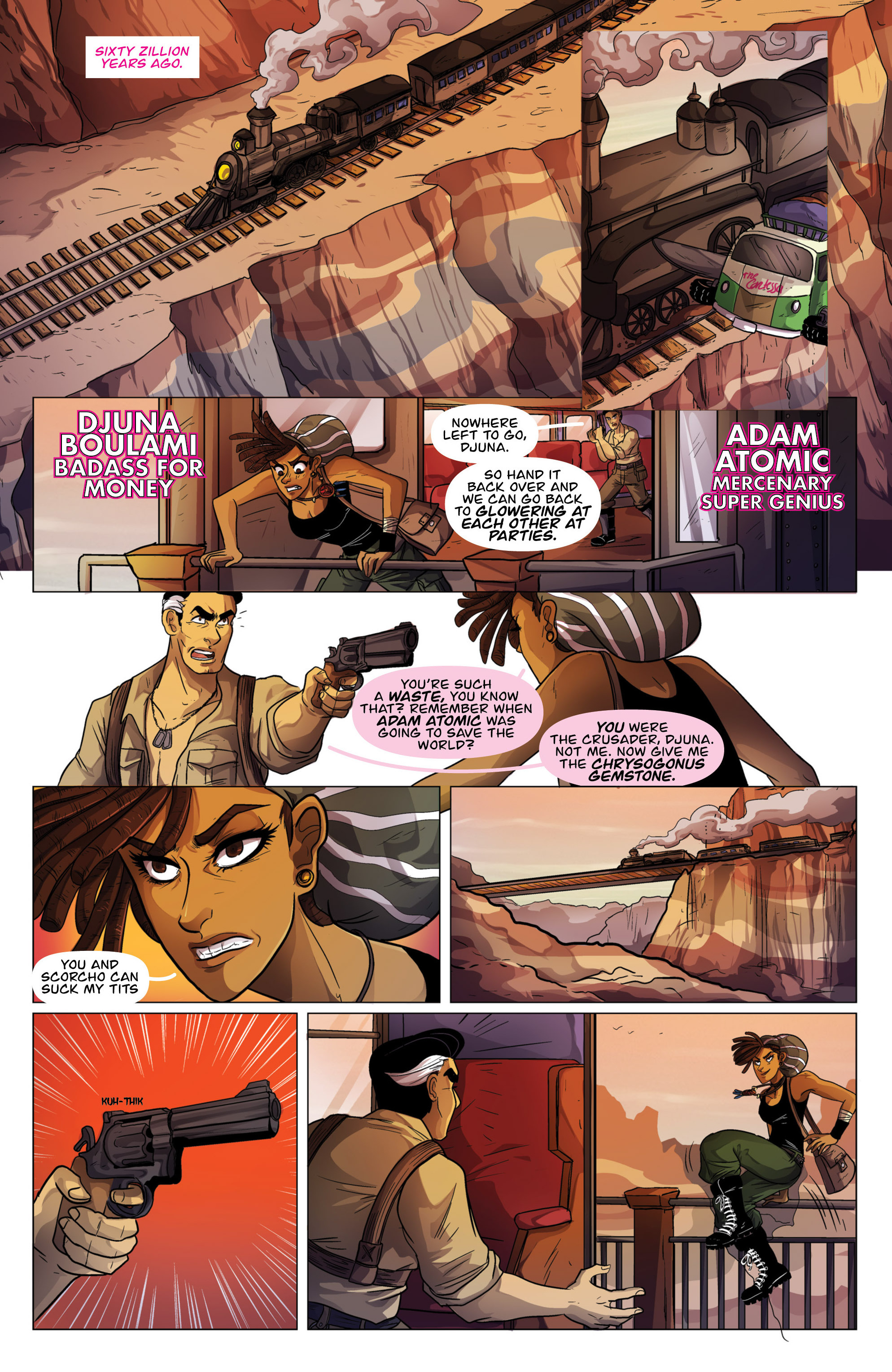 Read online Kim & Kim comic -  Issue #3 - 14