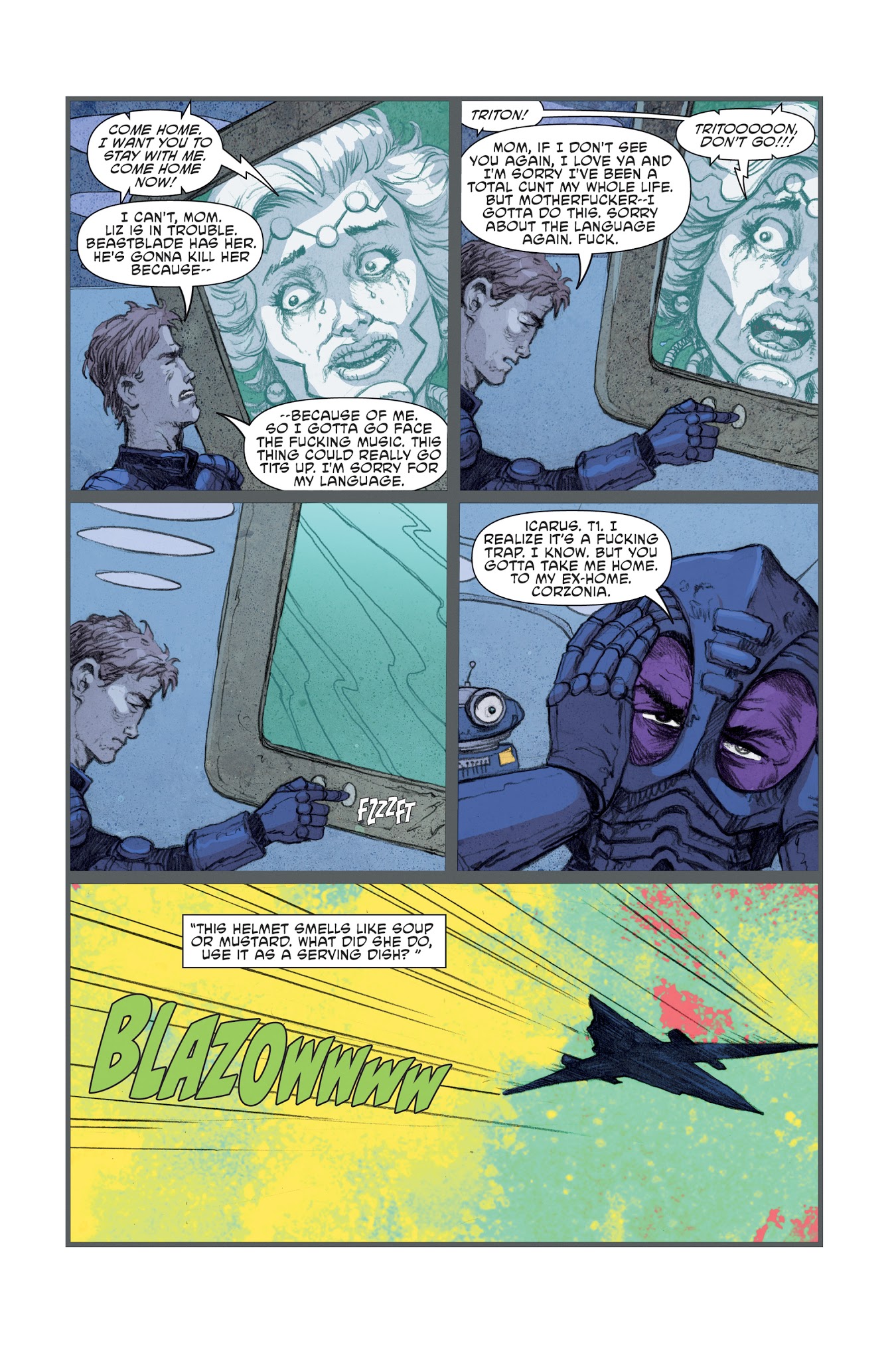 Read online Galaktikon comic -  Issue #6 - 9
