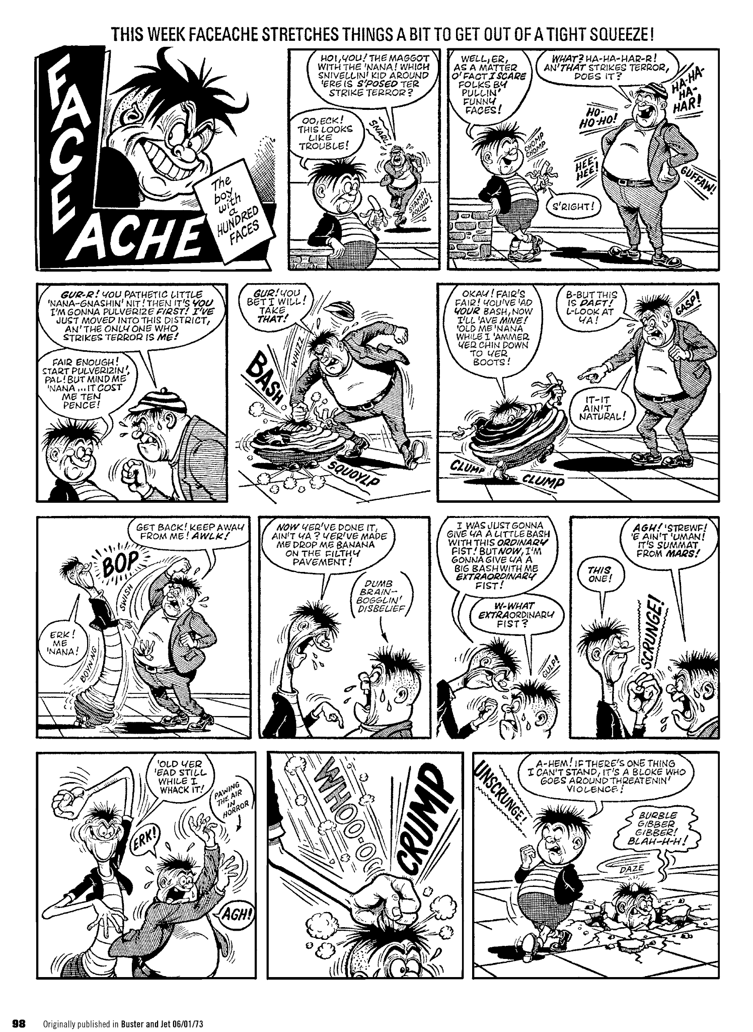 Read online Faceache: The First Hundred Scrunges comic -  Issue # TPB 1 - 100