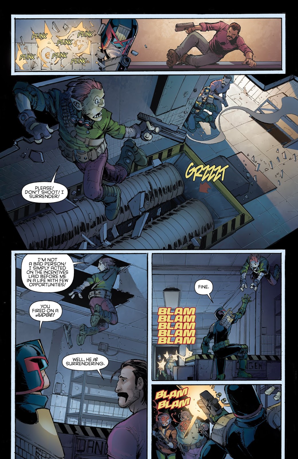 Judge Dredd: Under Siege issue 3 - Page 7