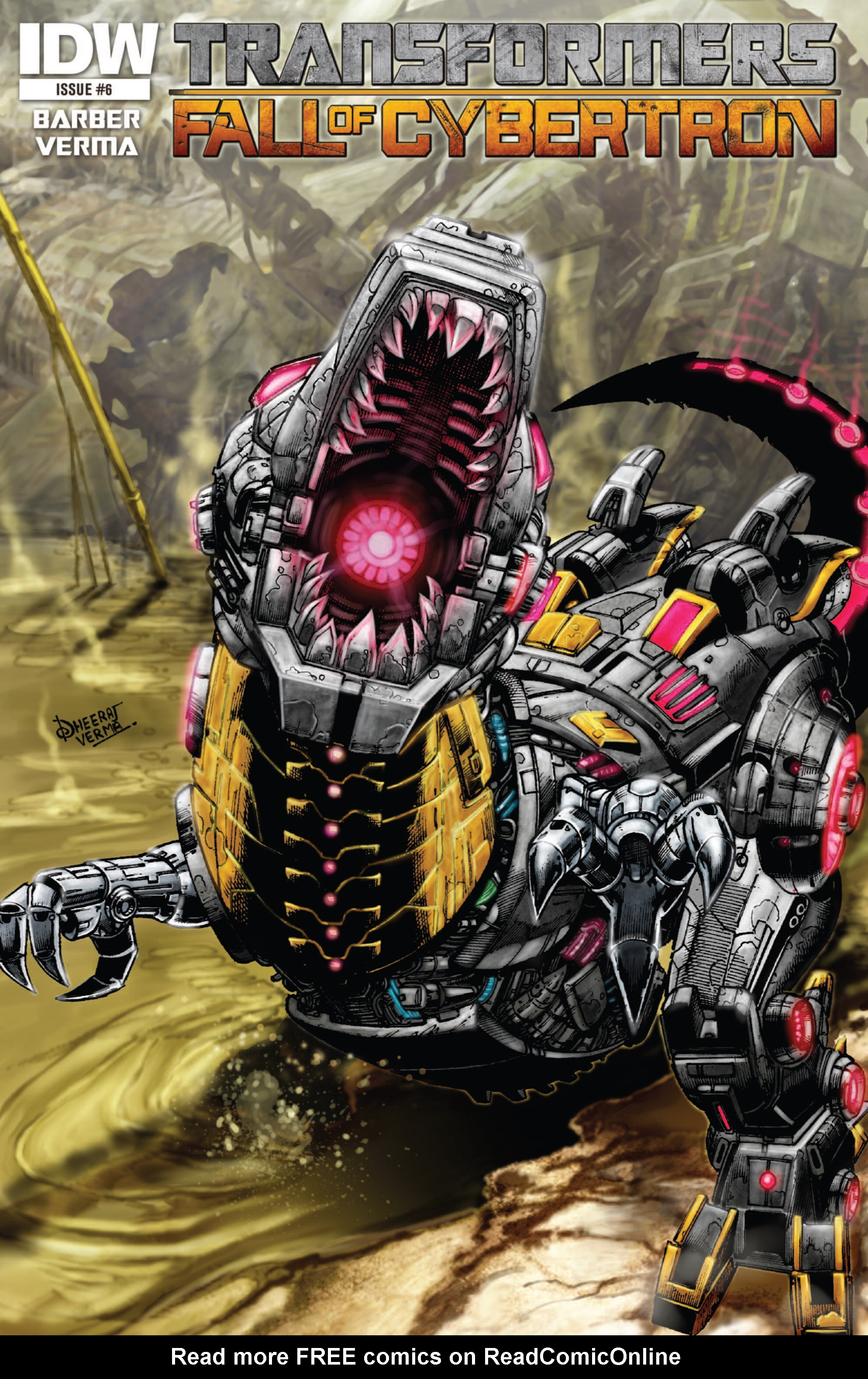 Read online The Transformers: Fall of Cybertron comic -  Issue #6 - 1