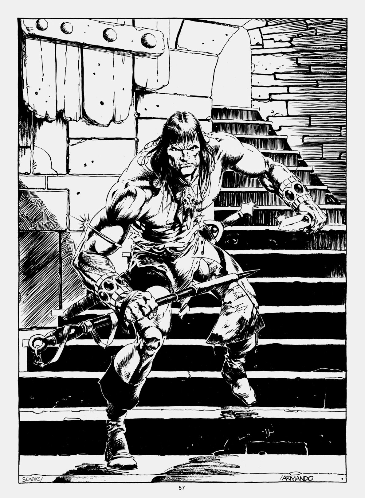Read online Conan Saga comic -  Issue #14 - 57