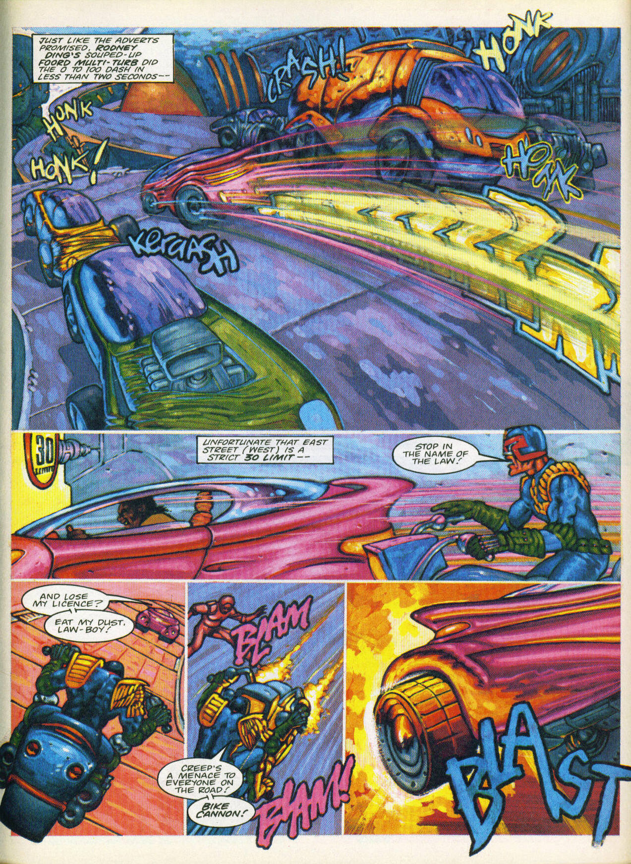 Read online Judge Dredd: The Megazine (vol. 2) comic -  Issue #11 - 41