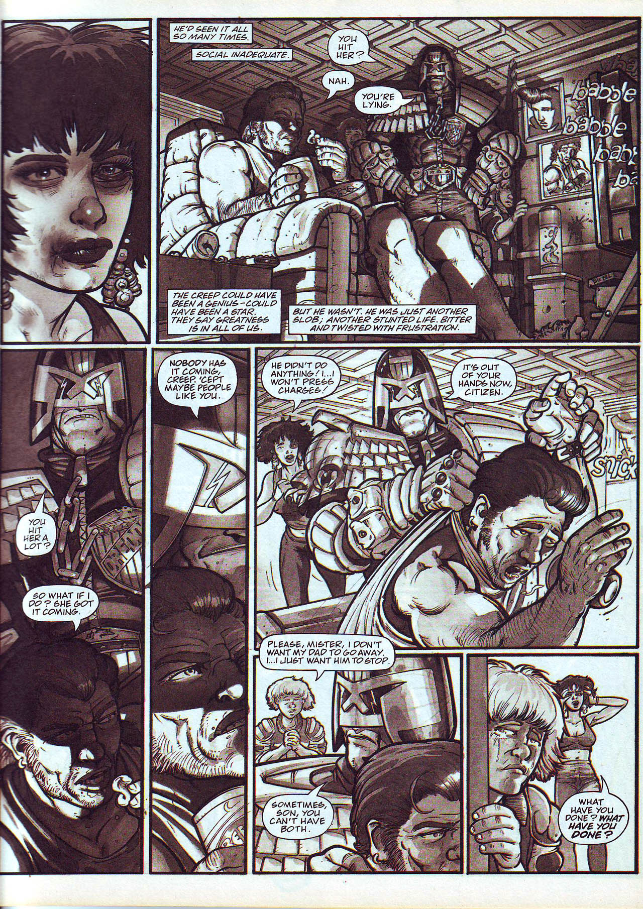 Read online Judge Dredd Megazine (vol. 3) comic -  Issue #35 - 8
