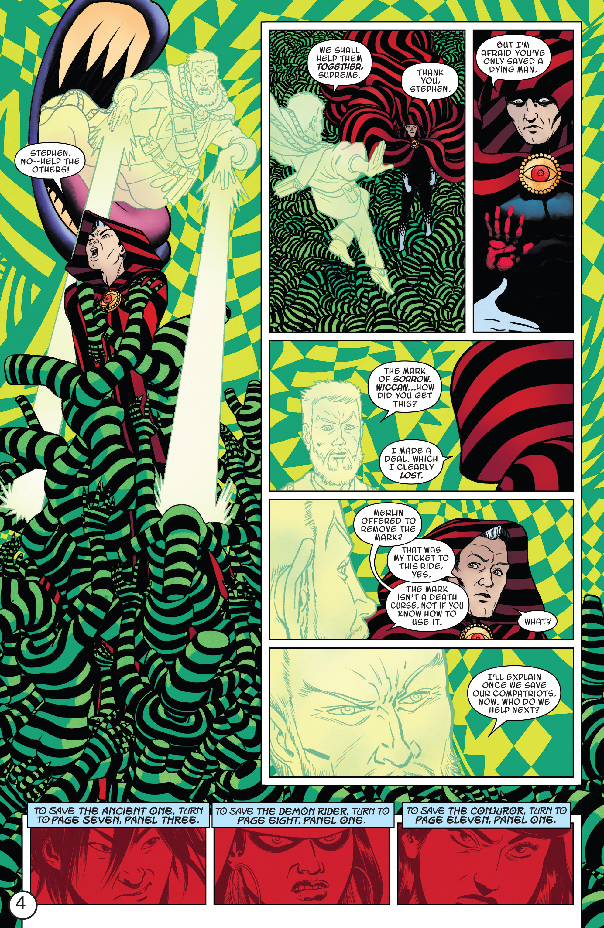 Read online Doctor Strange and the Sorcerers Supreme comic -  Issue #6 - 6