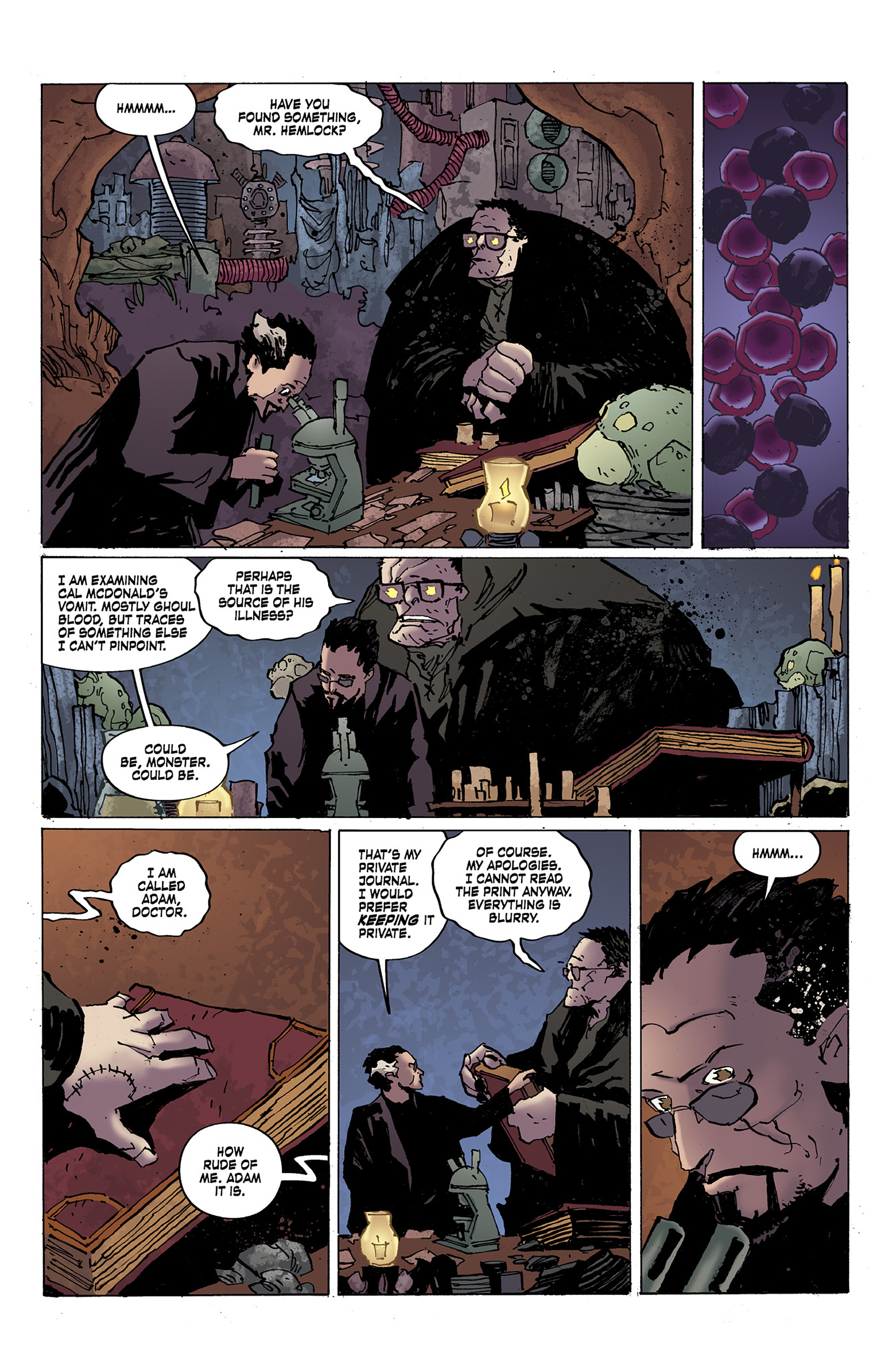 Read online Criminal Macabre: The Eyes of Frankenstein comic -  Issue #3 - 3