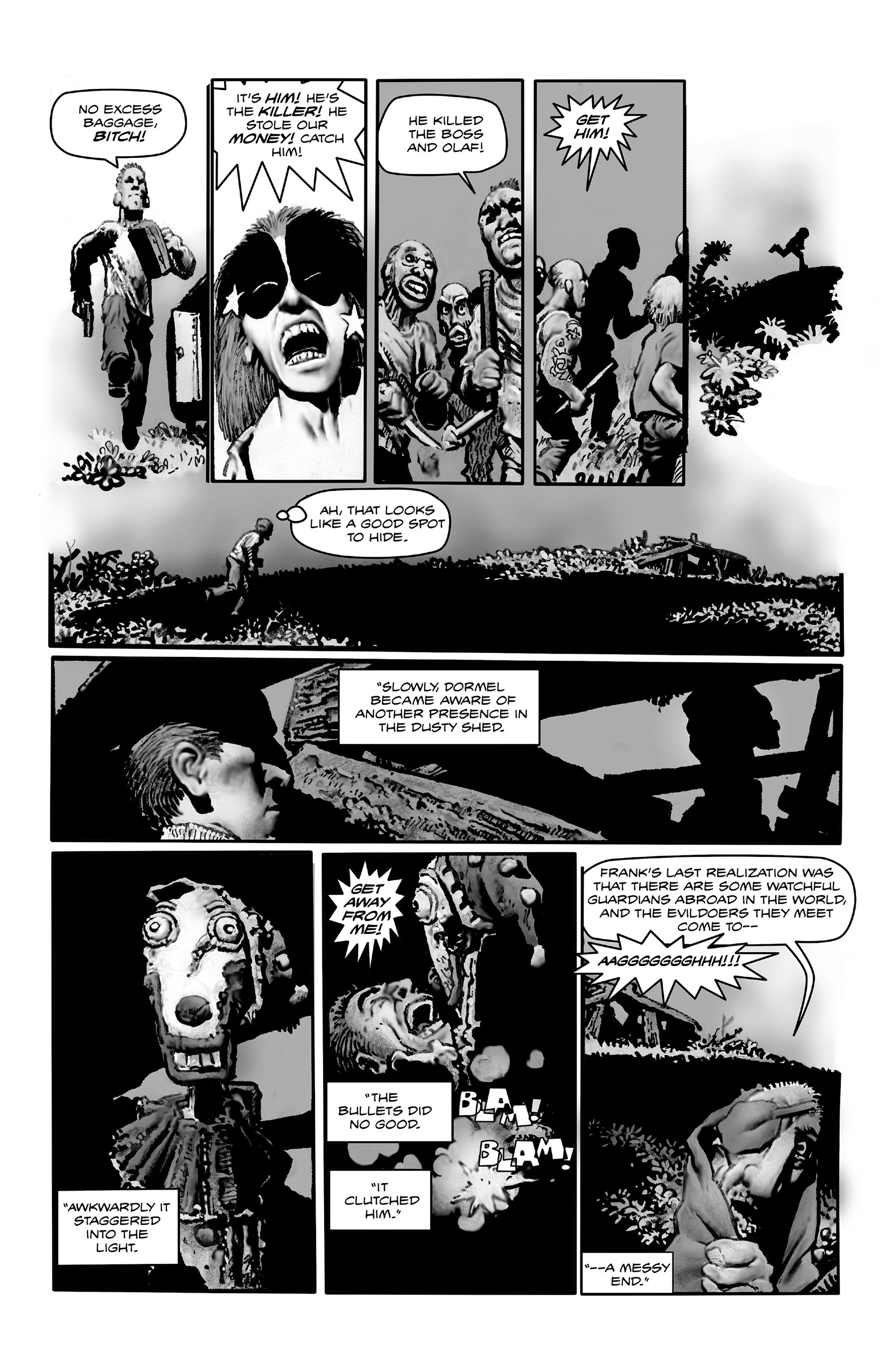 Read online Shadows on the Grave comic -  Issue #4 - 10